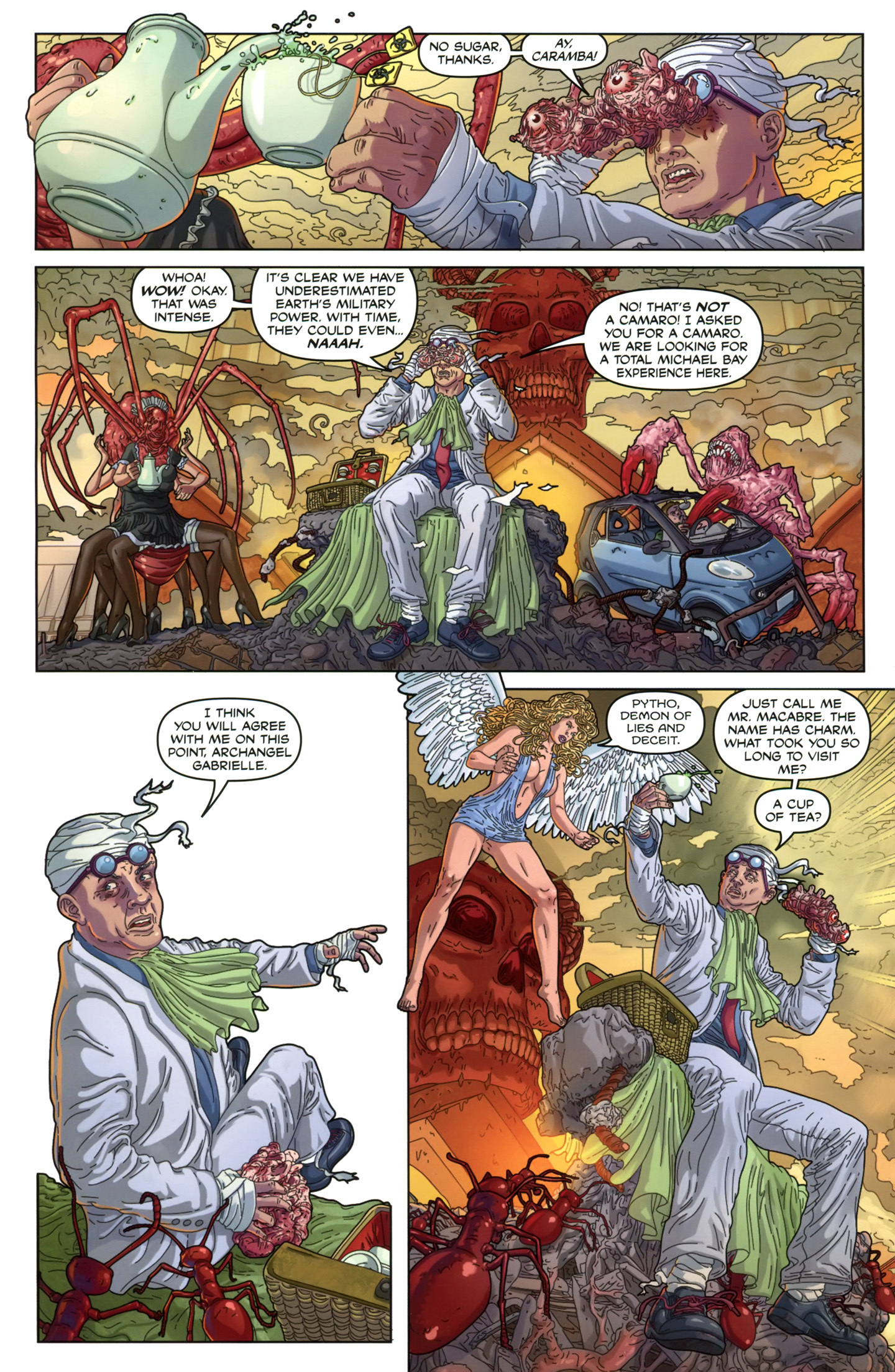 Read online Nancy in Hell On Earth comic -  Issue #2 - 8