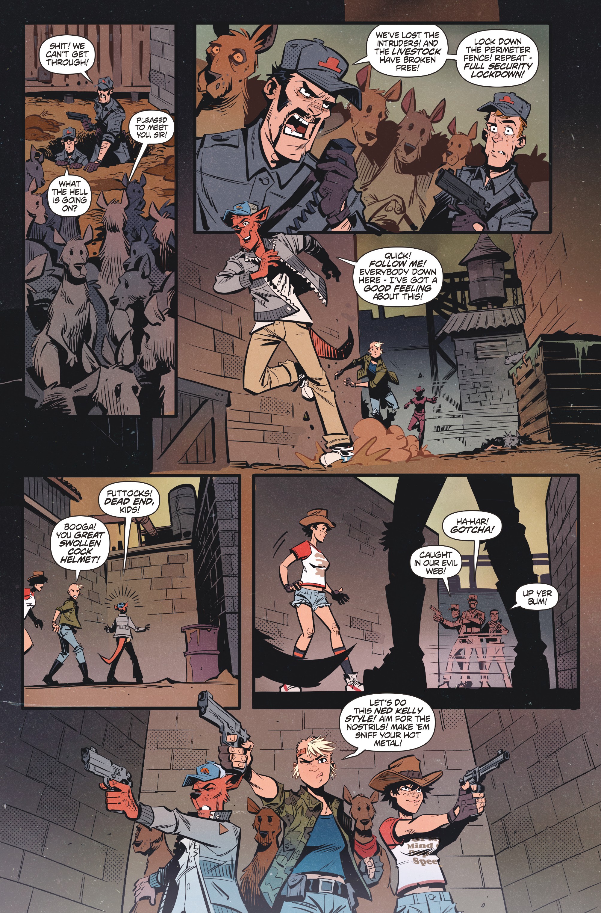 Read online Tank Girl Ongoing comic -  Issue #4 - 7