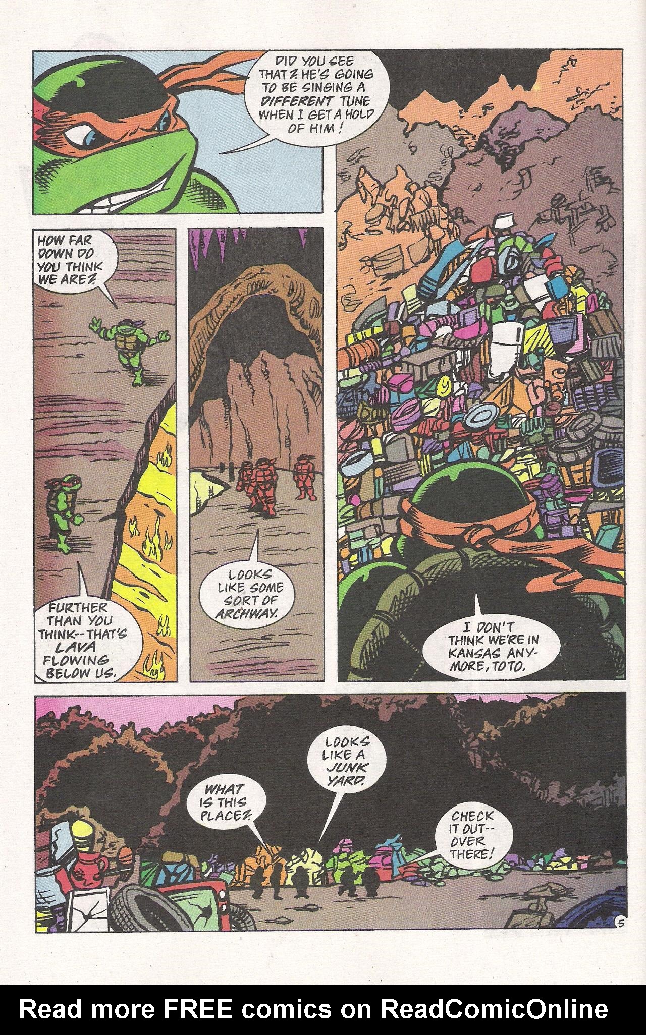 Read online Teenage Mutant Ninja Turtles Adventures (1989) comic -  Issue # _Special 5 - 42