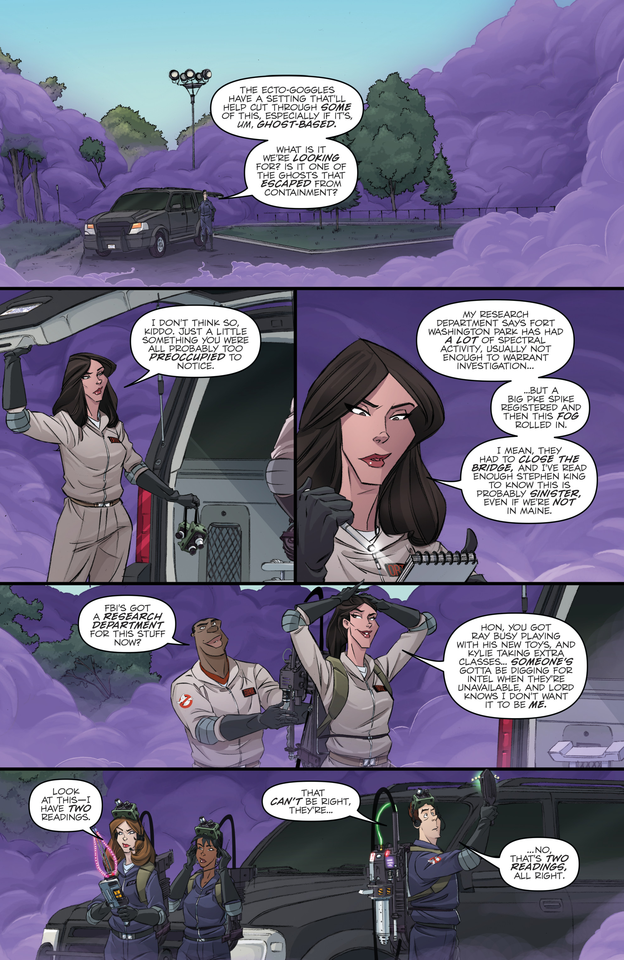 Read online Ghostbusters: Crossing Over comic -  Issue # _TPB - 99
