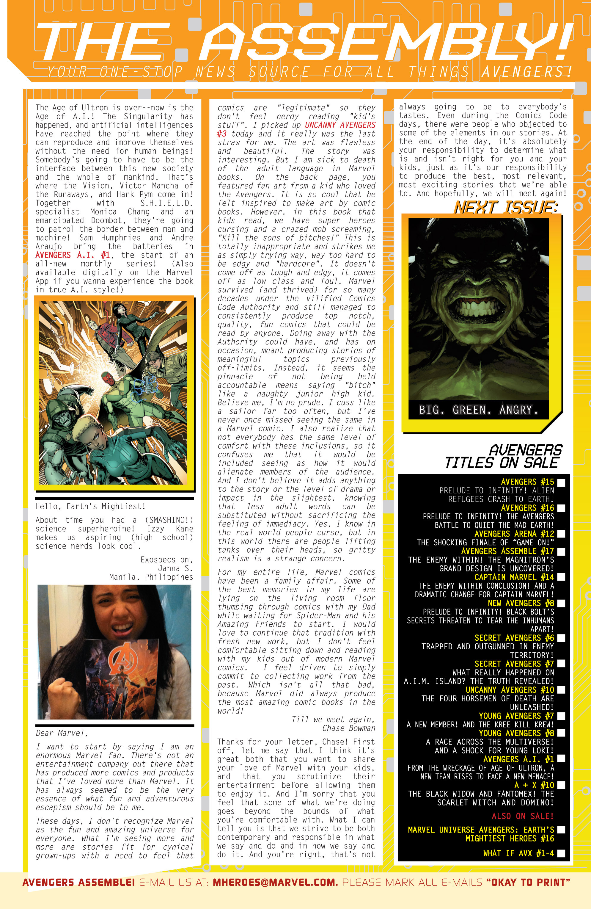 Read online Avengers (2013) comic -  Issue #Avengers (2013) _TPB 3 - 101