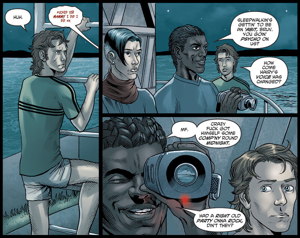 Read online Crossed: Wish You Were Here - Volume 1 comic -  Issue #10 - 12