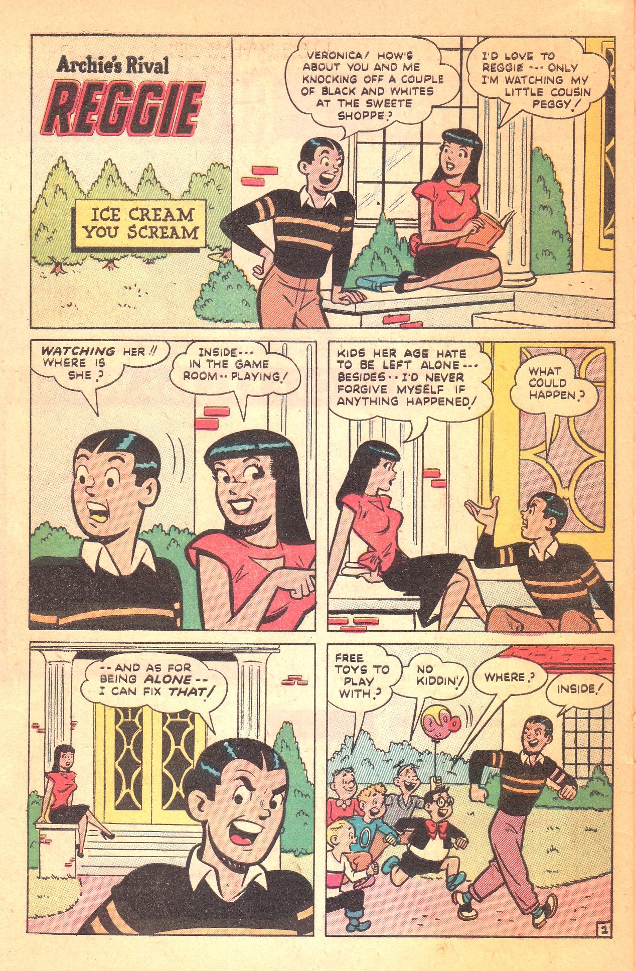 Read online Archie's Rival Reggie comic -  Issue #5 - 30