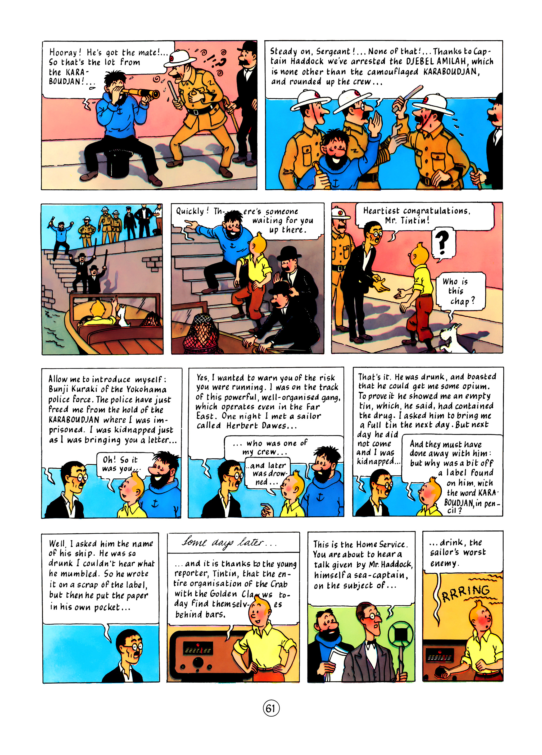 Read online The Adventures of Tintin comic -  Issue #9 - 64