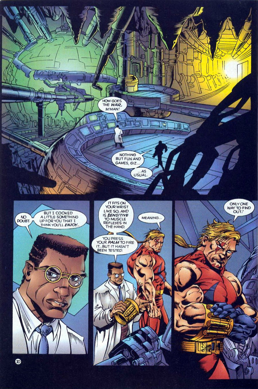 Read online Warstrike comic -  Issue #1 - 21