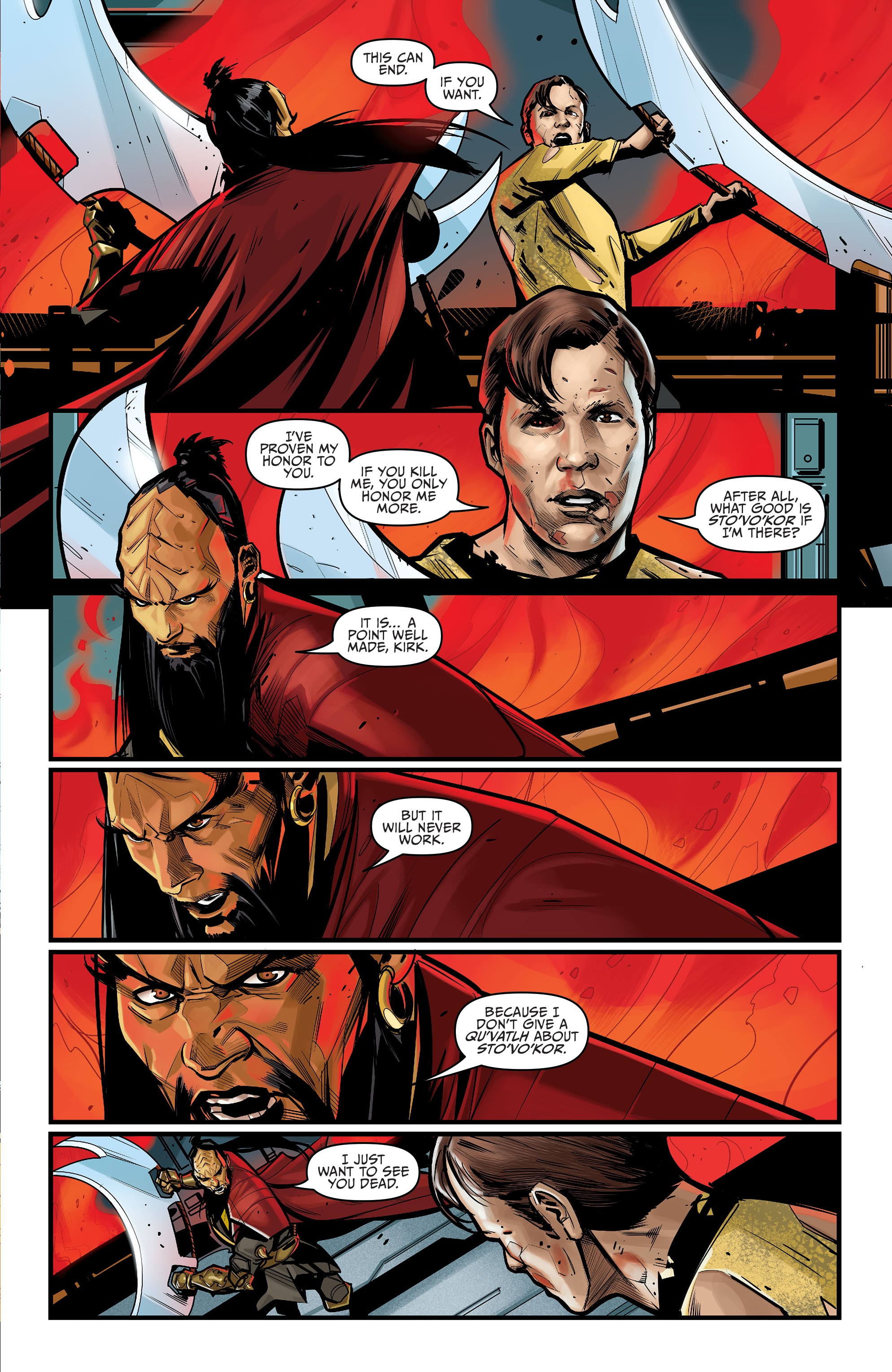 Read online Star Trek: Year Five comic -  Issue #14 - 15
