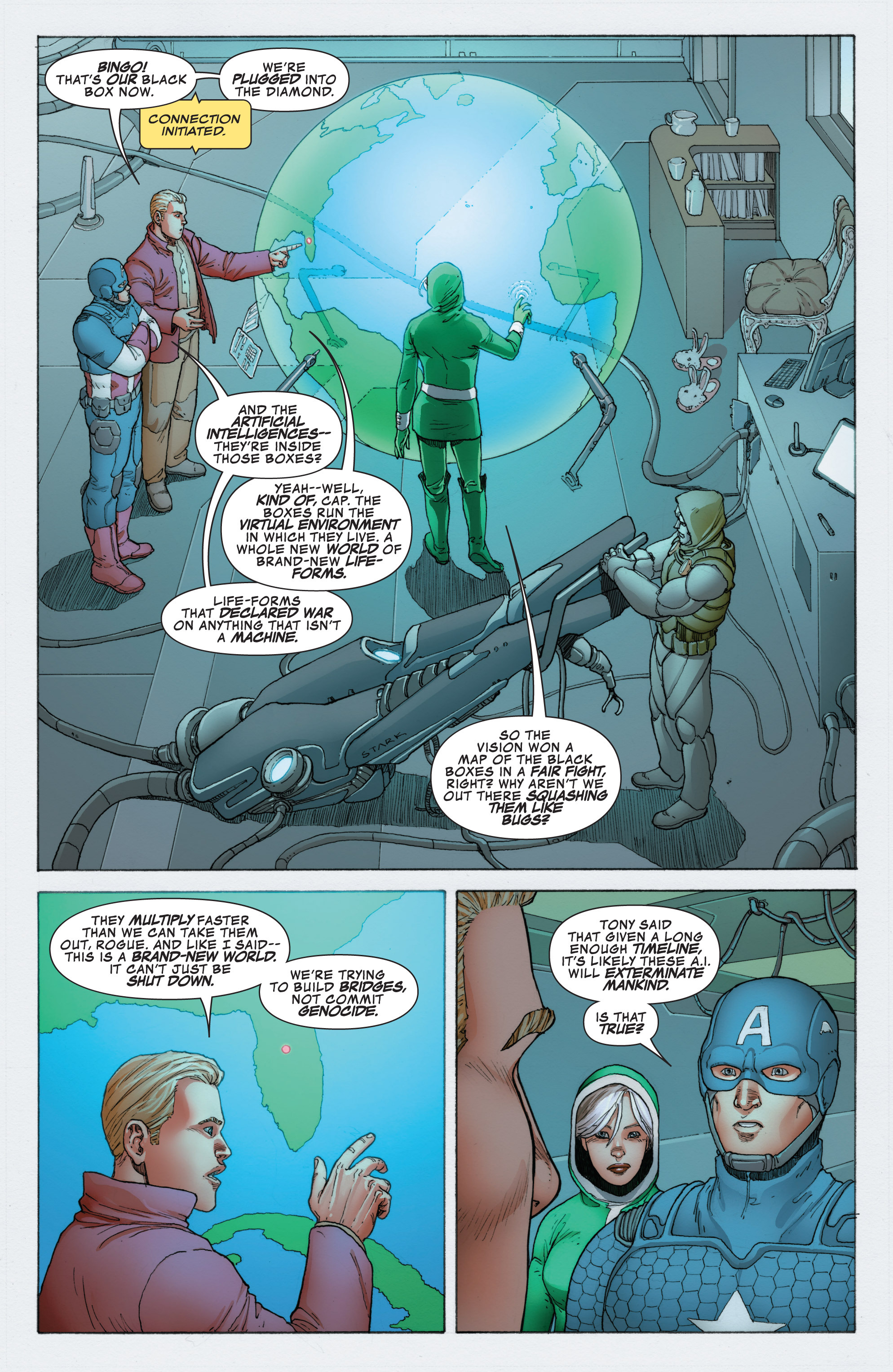Read online Avengers A.I. comic -  Issue #8 - 9