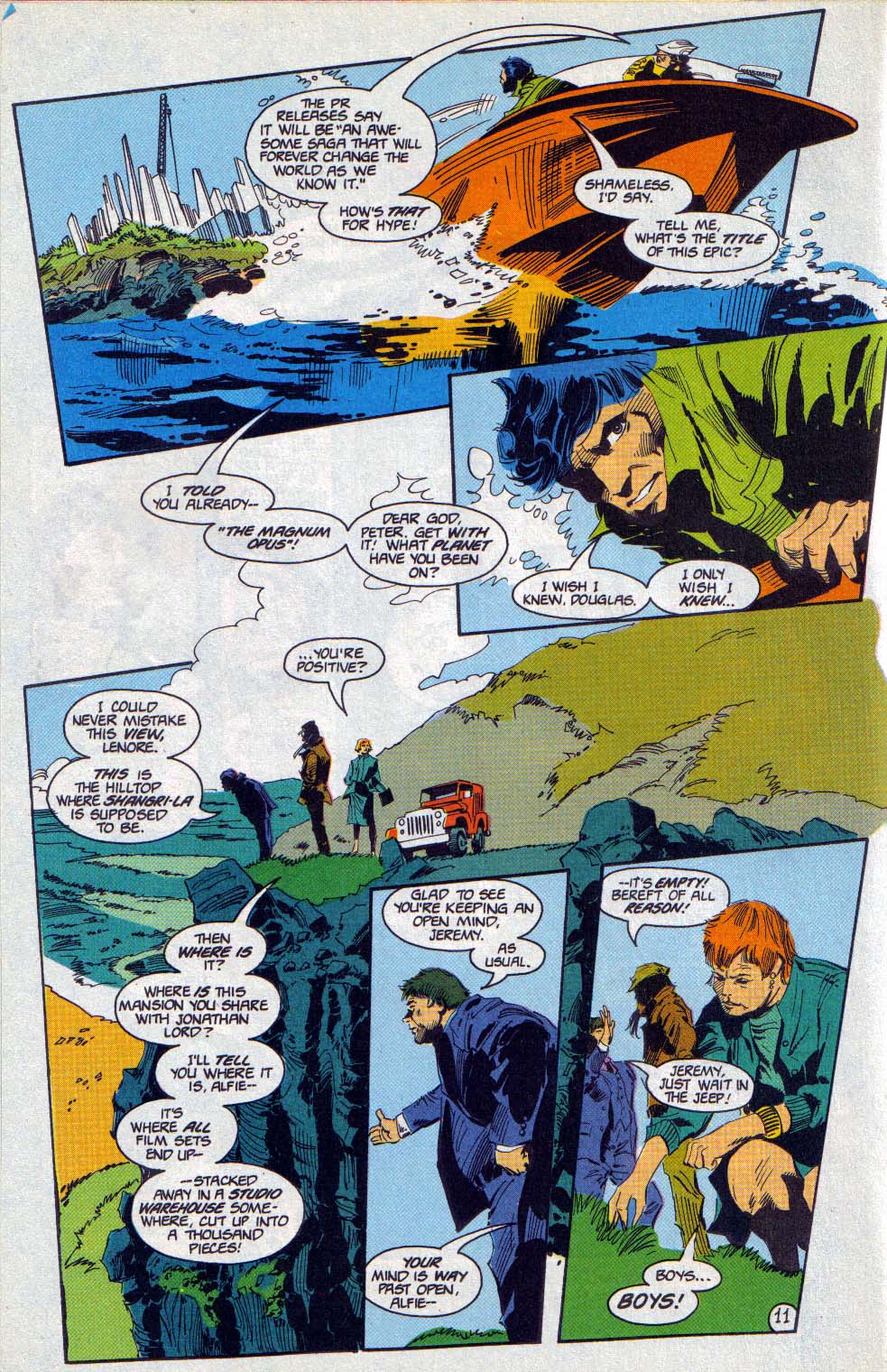 Read online Silverblade comic -  Issue #10 - 12