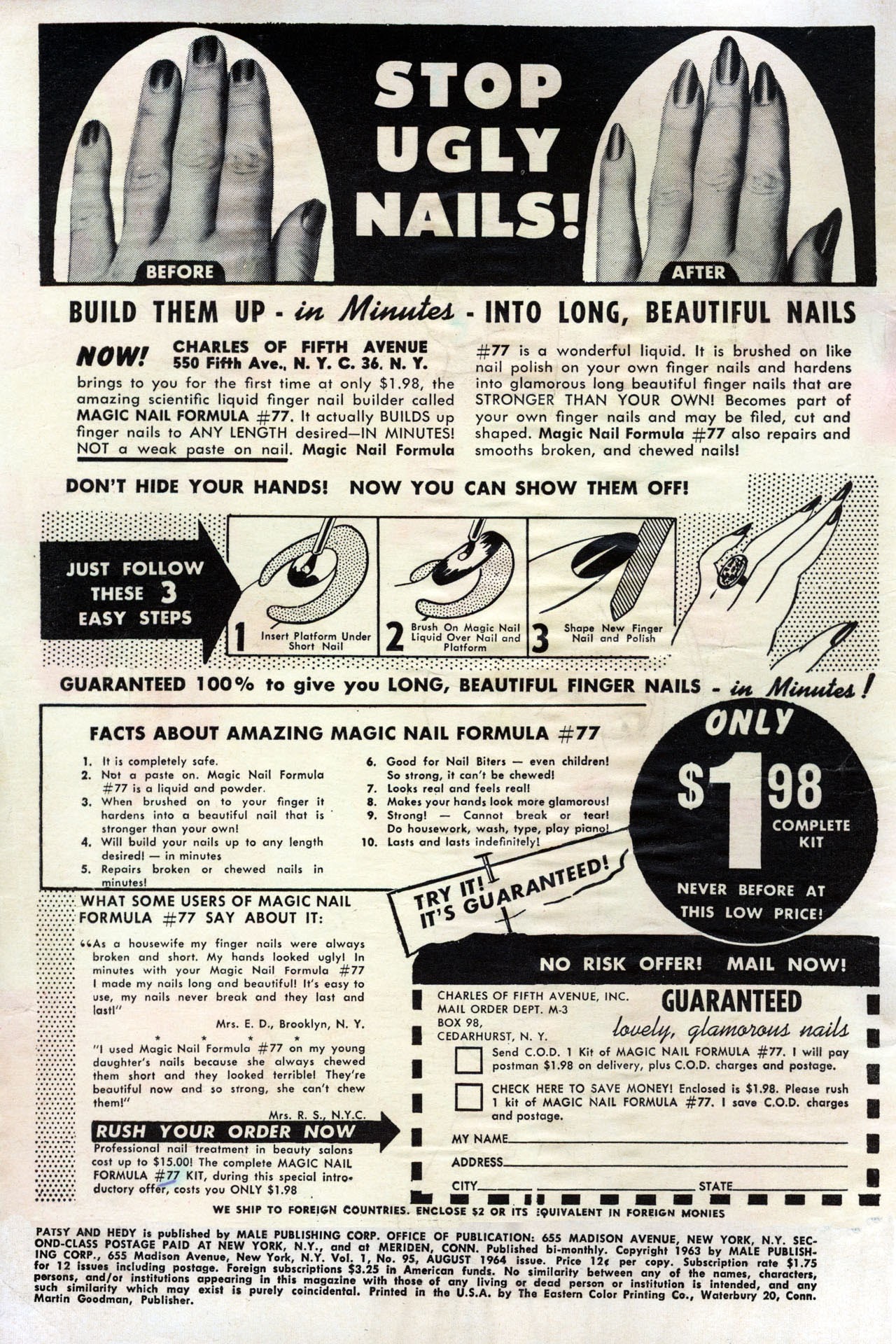 Read online Patsy and Hedy comic -  Issue #95 - 2