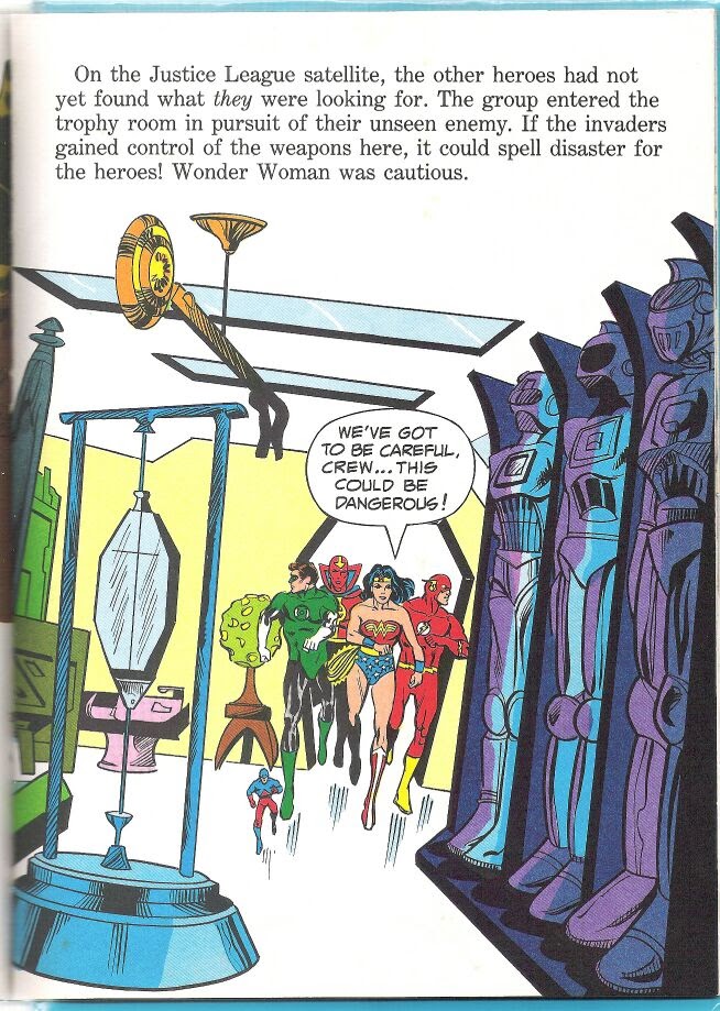 Read online Justice League of America in The Lunar Invaders comic -  Issue # Full - 45