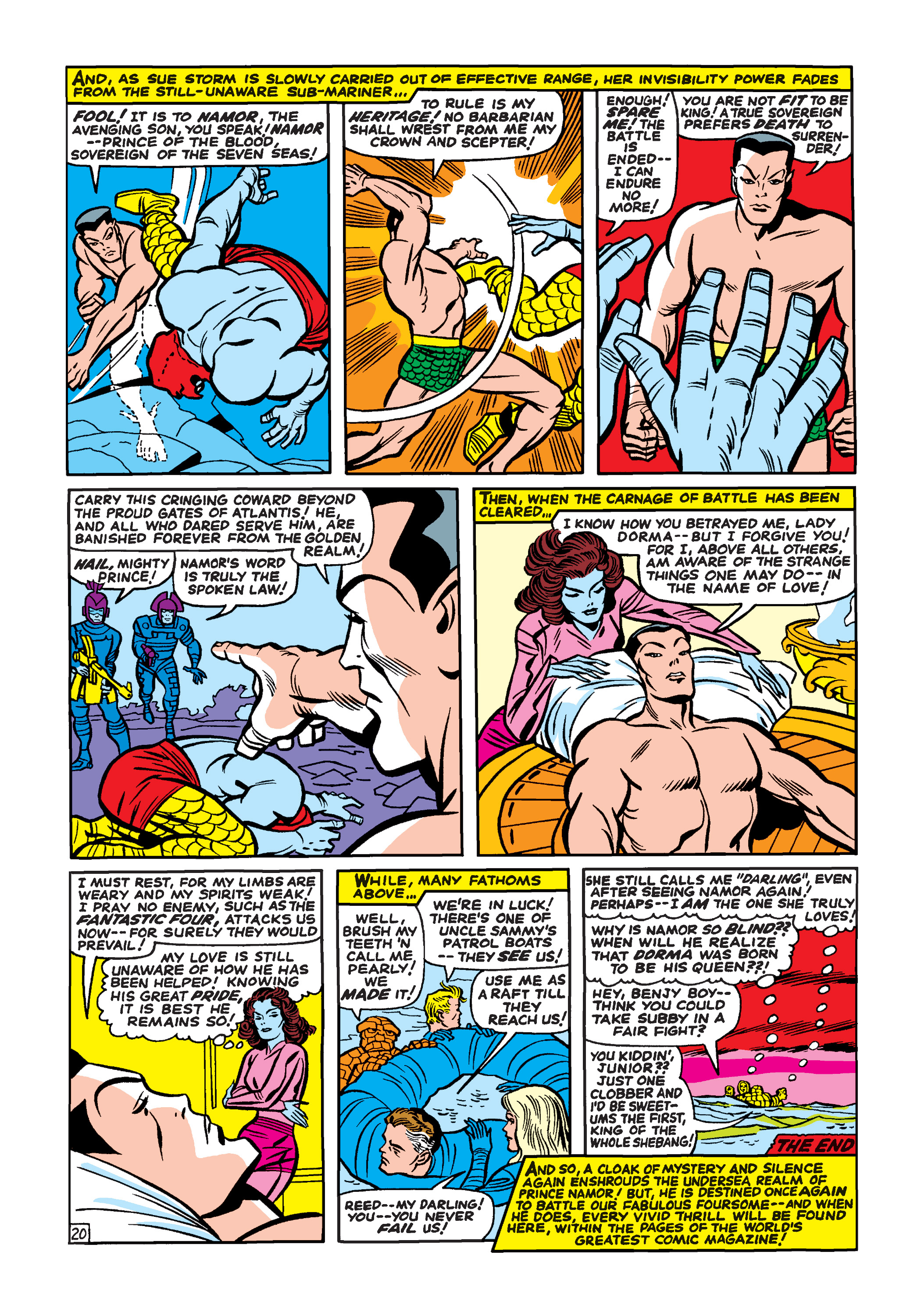Read online Marvel Masterworks: The Fantastic Four comic -  Issue # TPB 4 (Part 2) - 20
