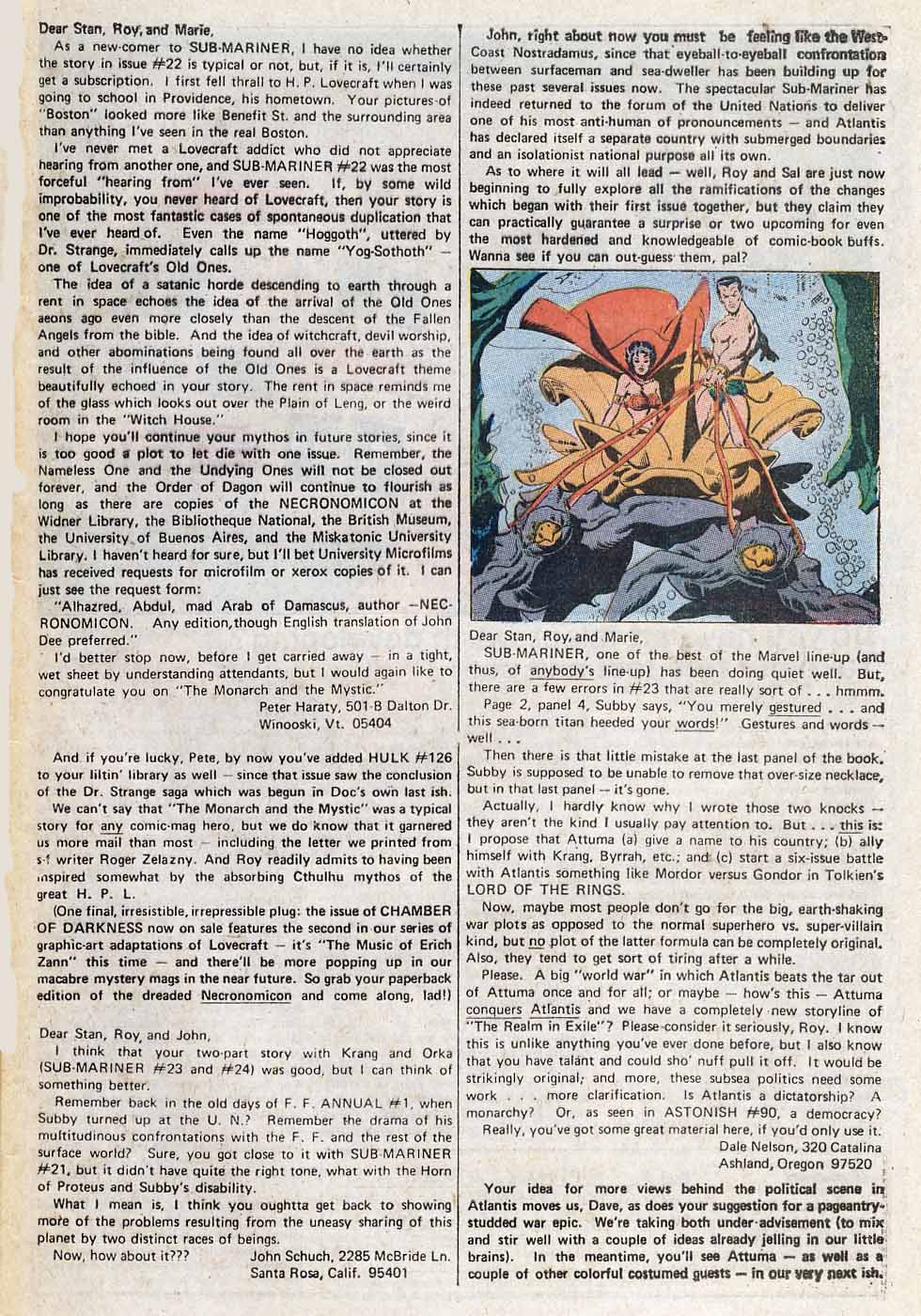 Read online The Sub-Mariner comic -  Issue #27 - 33