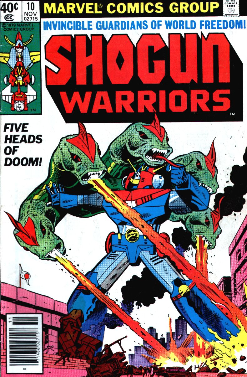 Read online Shogun Warriors comic -  Issue #10 - 1