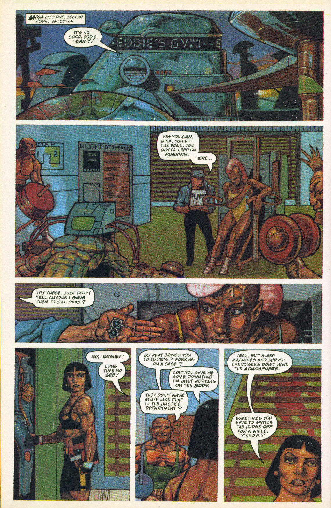 Read online Judge Dredd: The Megazine (vol. 2) comic -  Issue #9 - 36