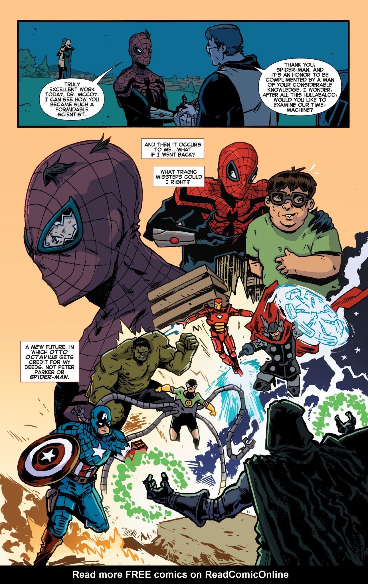 Read online All-New X-Men/Indestructible Hulk/Superior Spider-Man: The Arms of The Octopus comic -  Issue # Full - 90