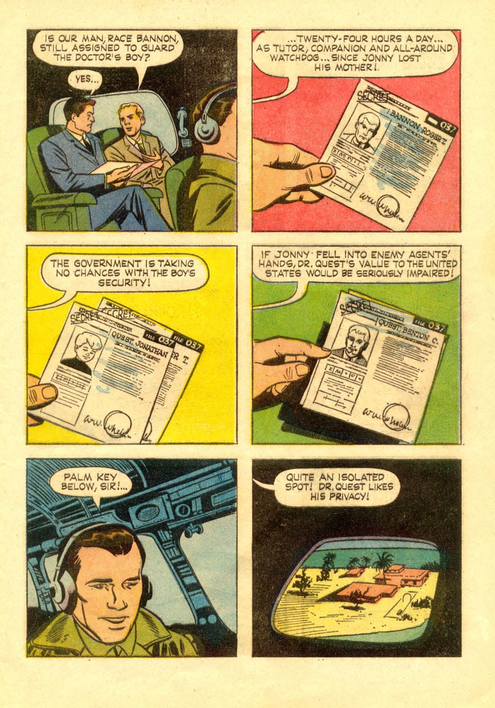 Read online Jonny Quest (1964) comic -  Issue # Full - 9