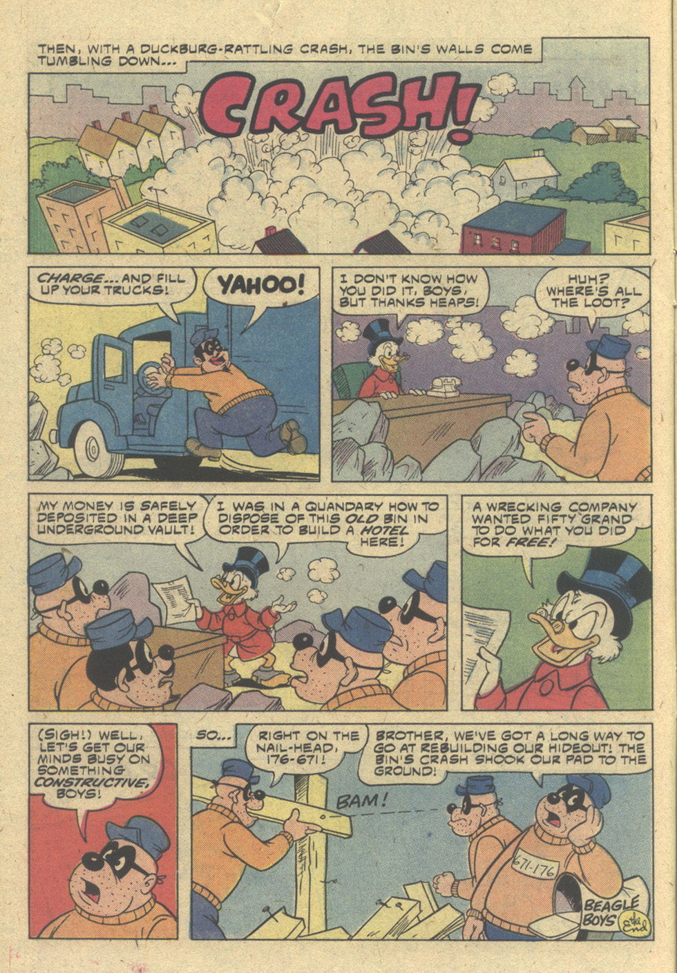 Read online Walt Disney THE BEAGLE BOYS comic -  Issue #45 - 10