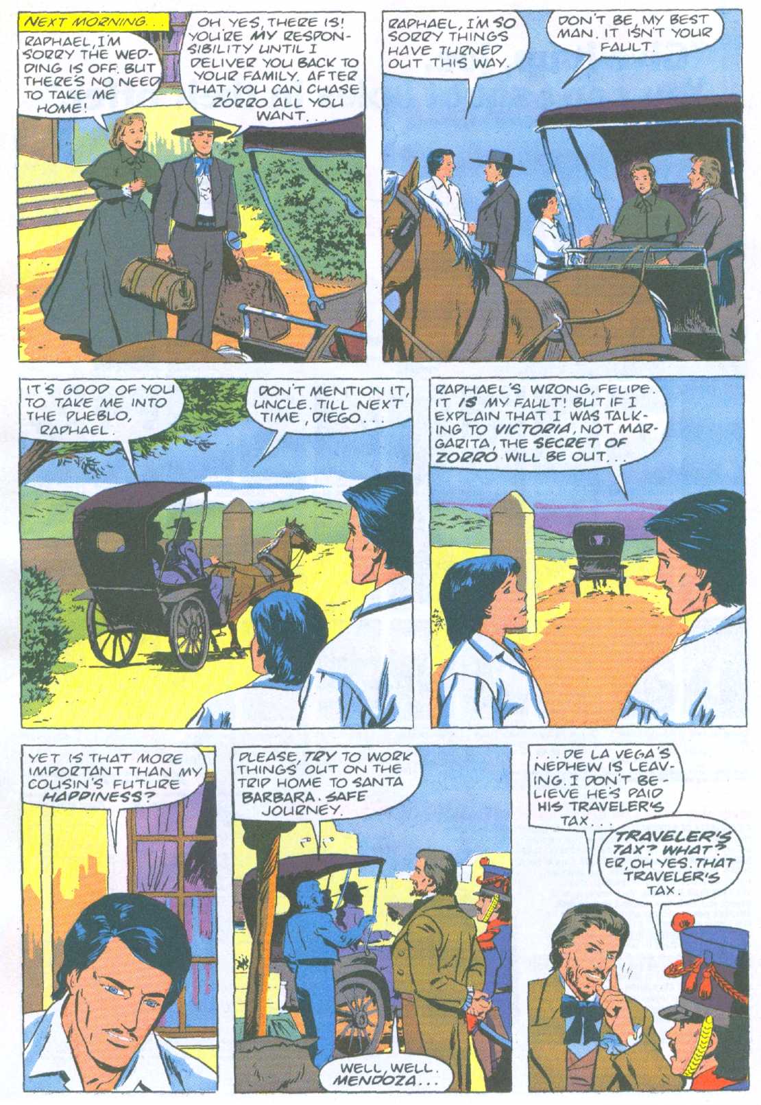 Read online Zorro (1990) comic -  Issue #6 - 16