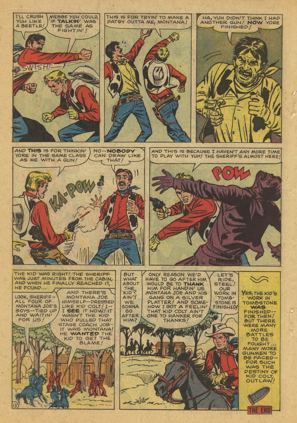 Read online Kid Colt Outlaw comic -  Issue #96 - 18