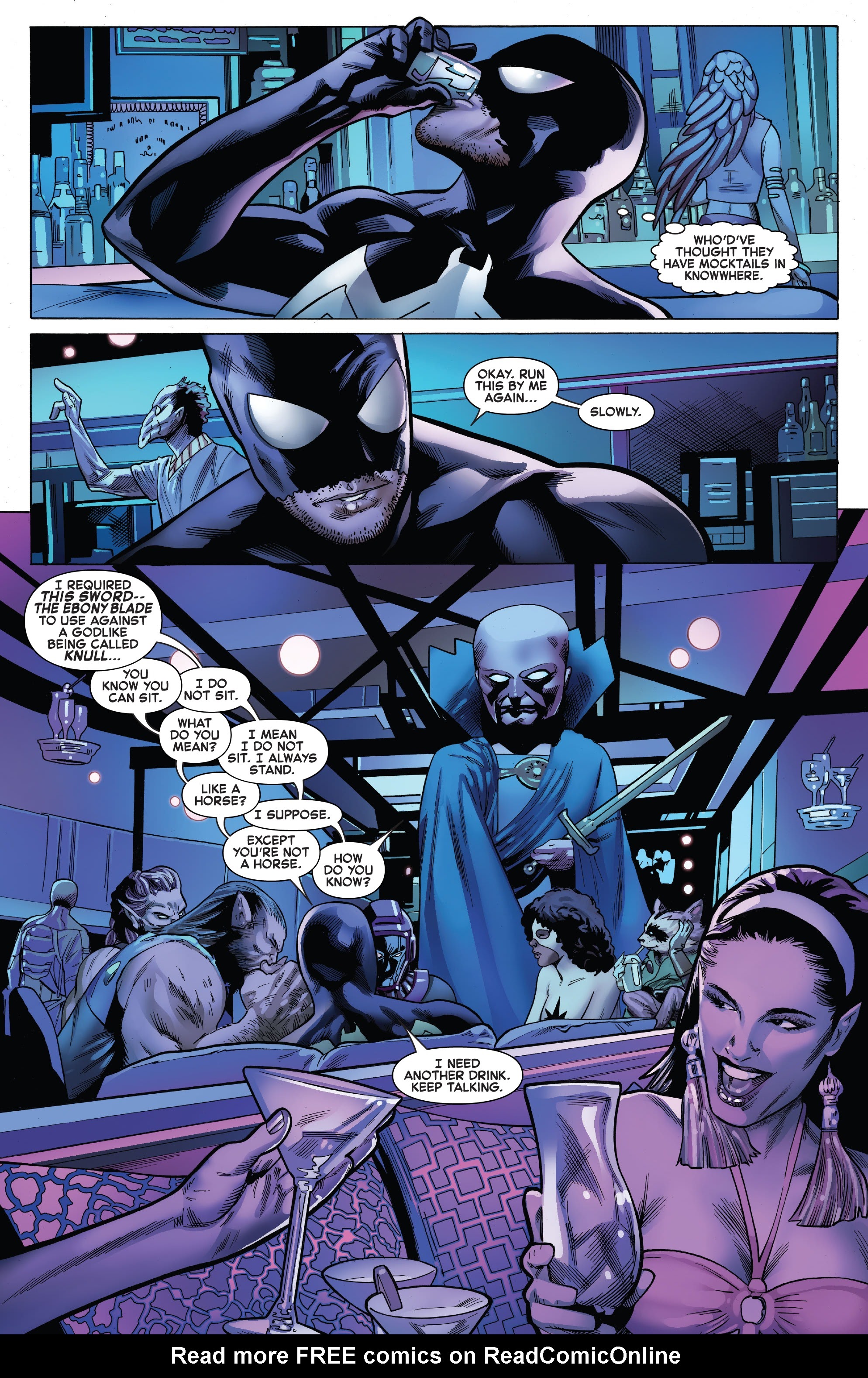 Read online Symbiote Spider-Man: King In Black comic -  Issue #5 - 4