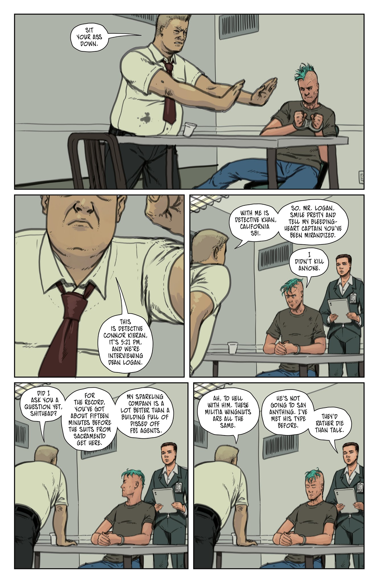 Read online Throwaways comic -  Issue #9 - 3