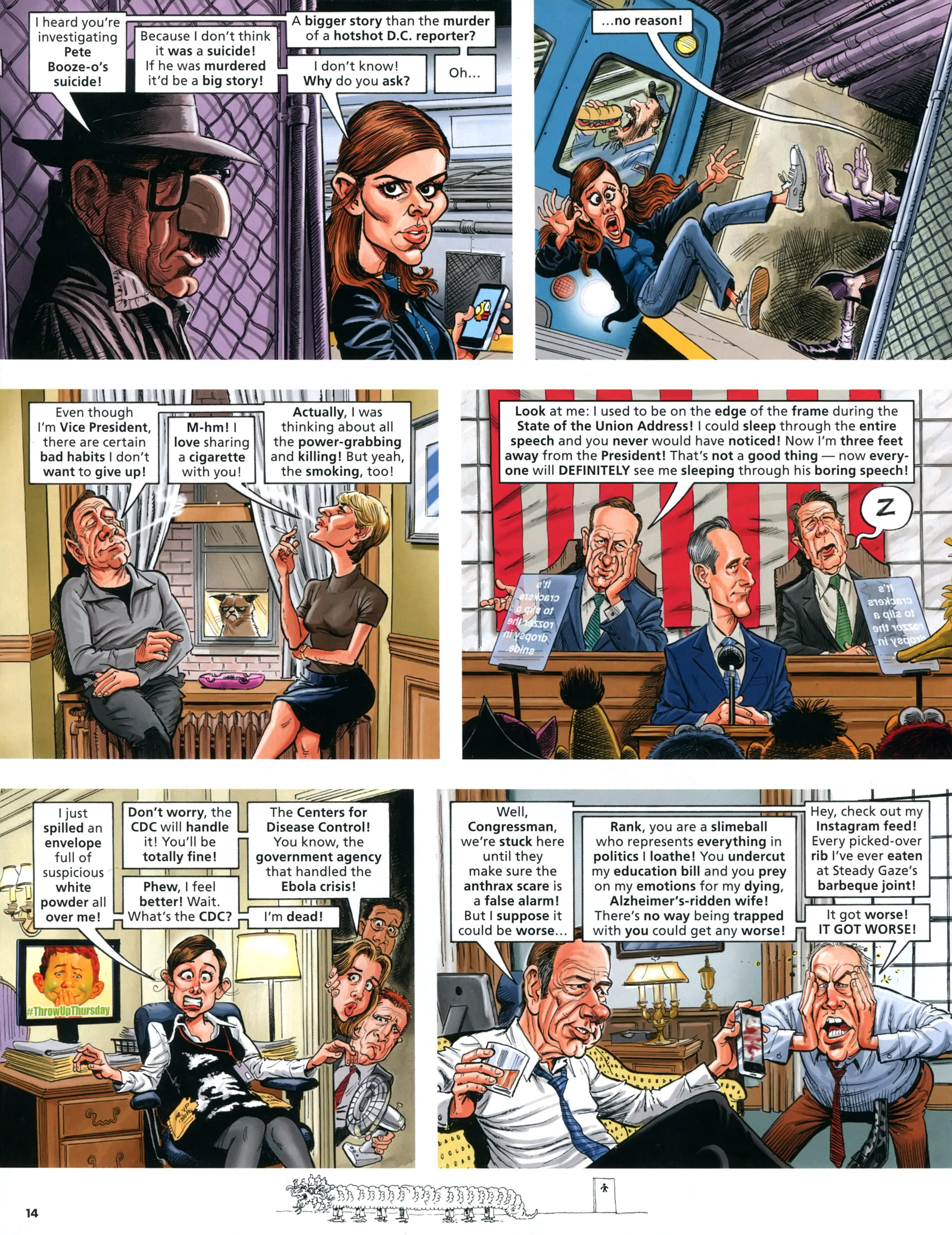 Read online MAD comic -  Issue #532 - 14