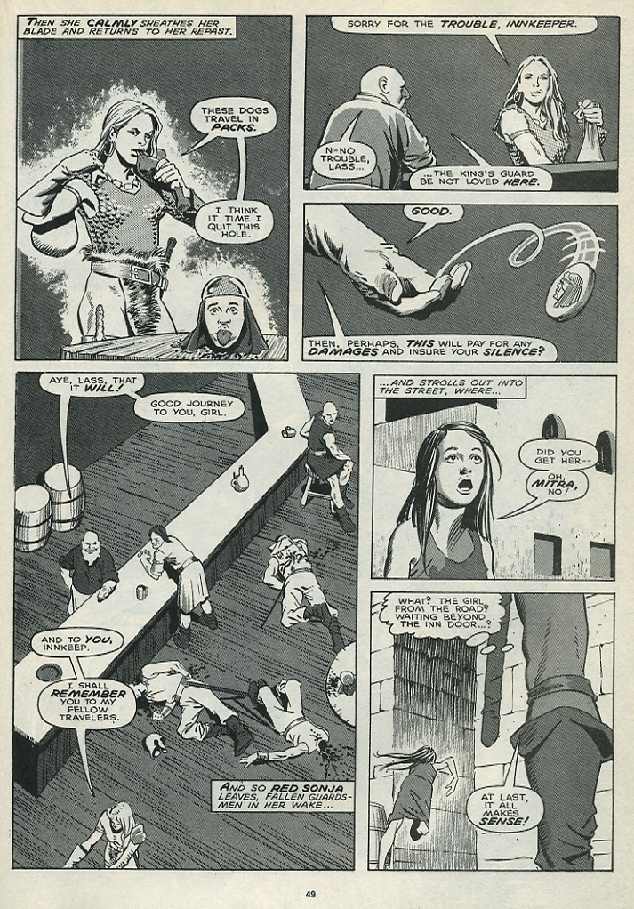 Read online The Savage Sword Of Conan comic -  Issue #172 - 51