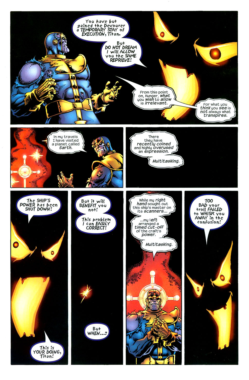 Read online Thanos (2003) comic -  Issue #6 - 6