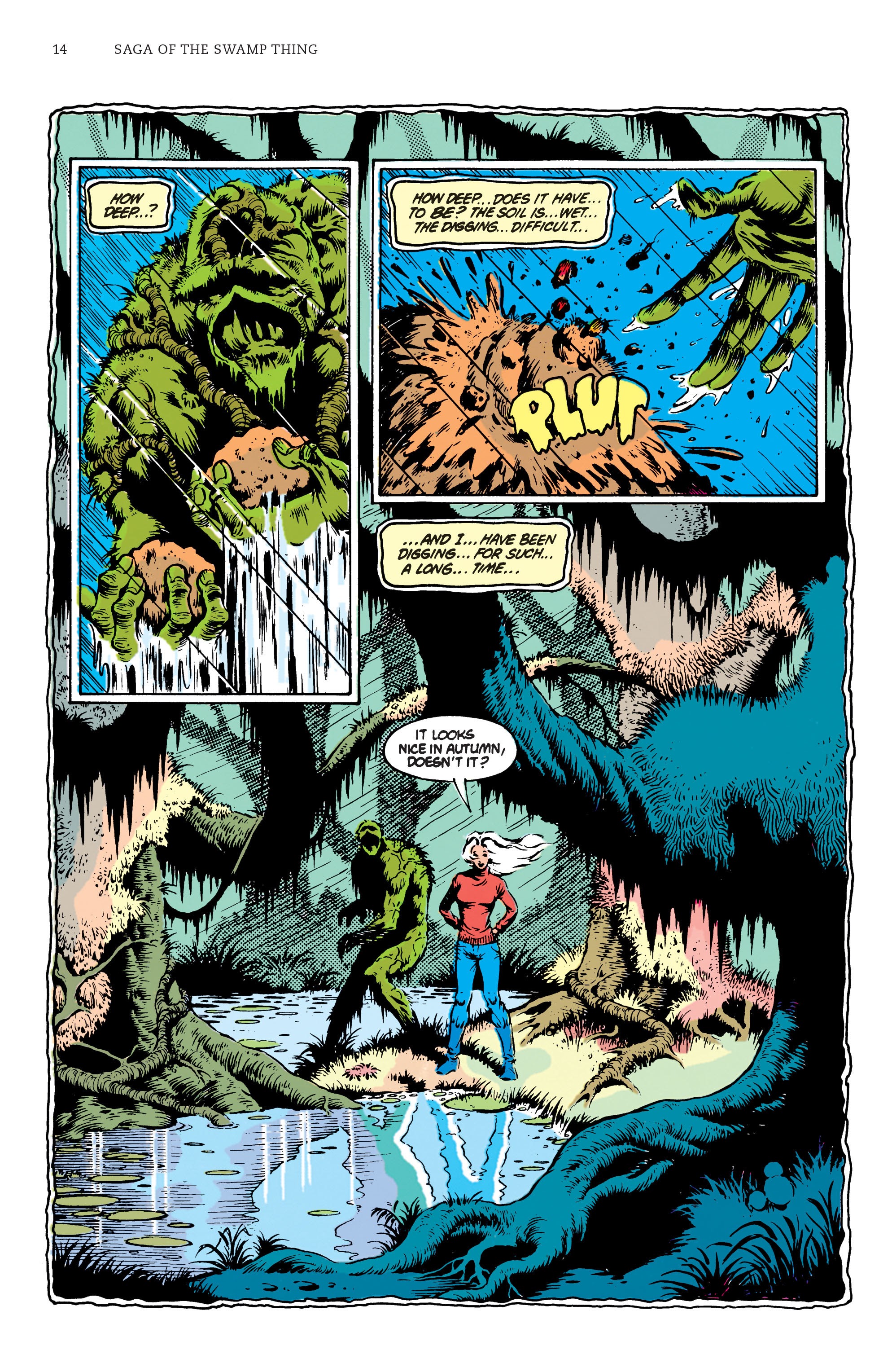 Read online Saga of the Swamp Thing comic -  Issue # TPB 2 (Part 1) - 15