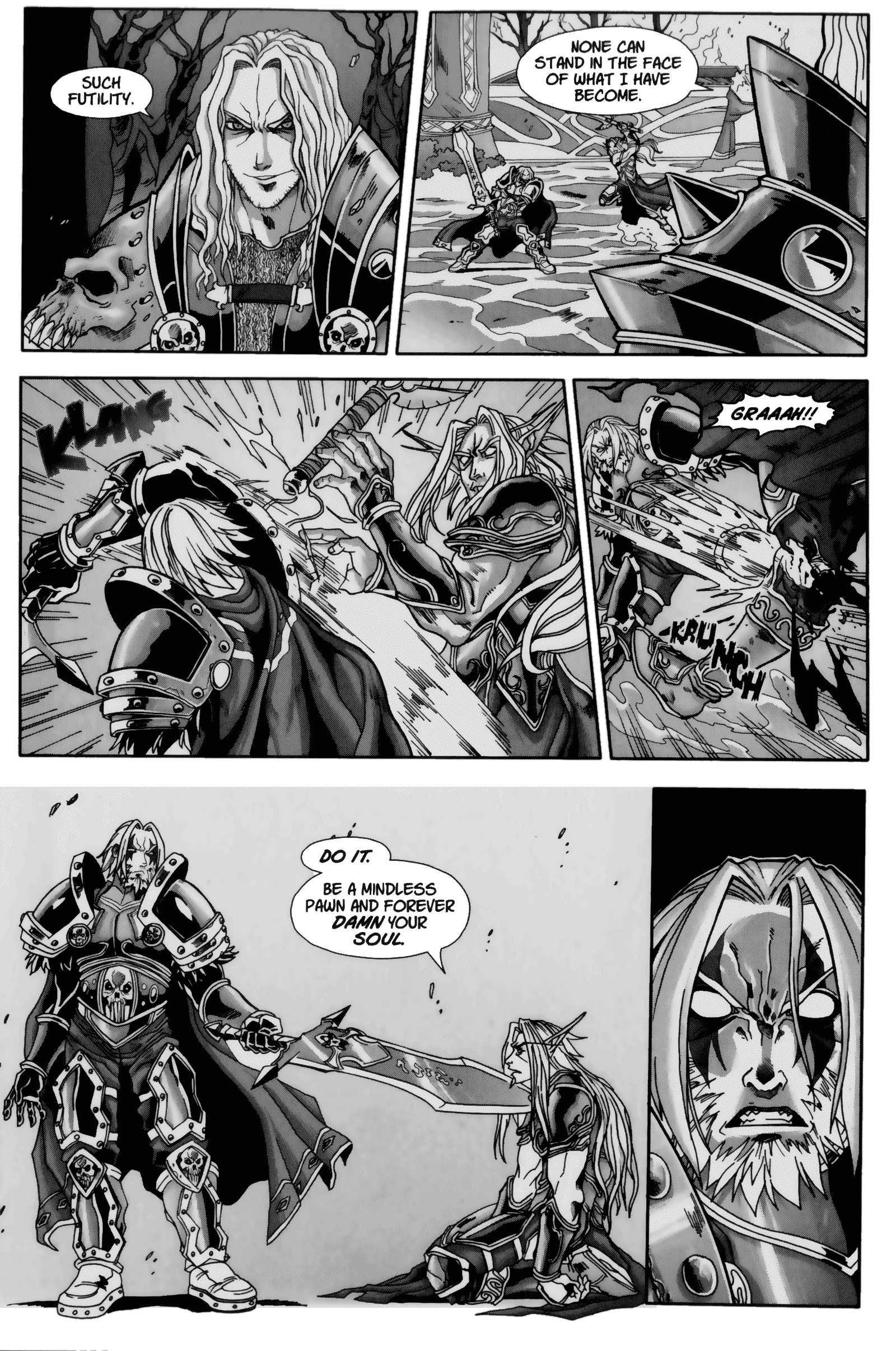 Read online World of Warcraft: Death Knight comic -  Issue # TPB (Part 1) - 85