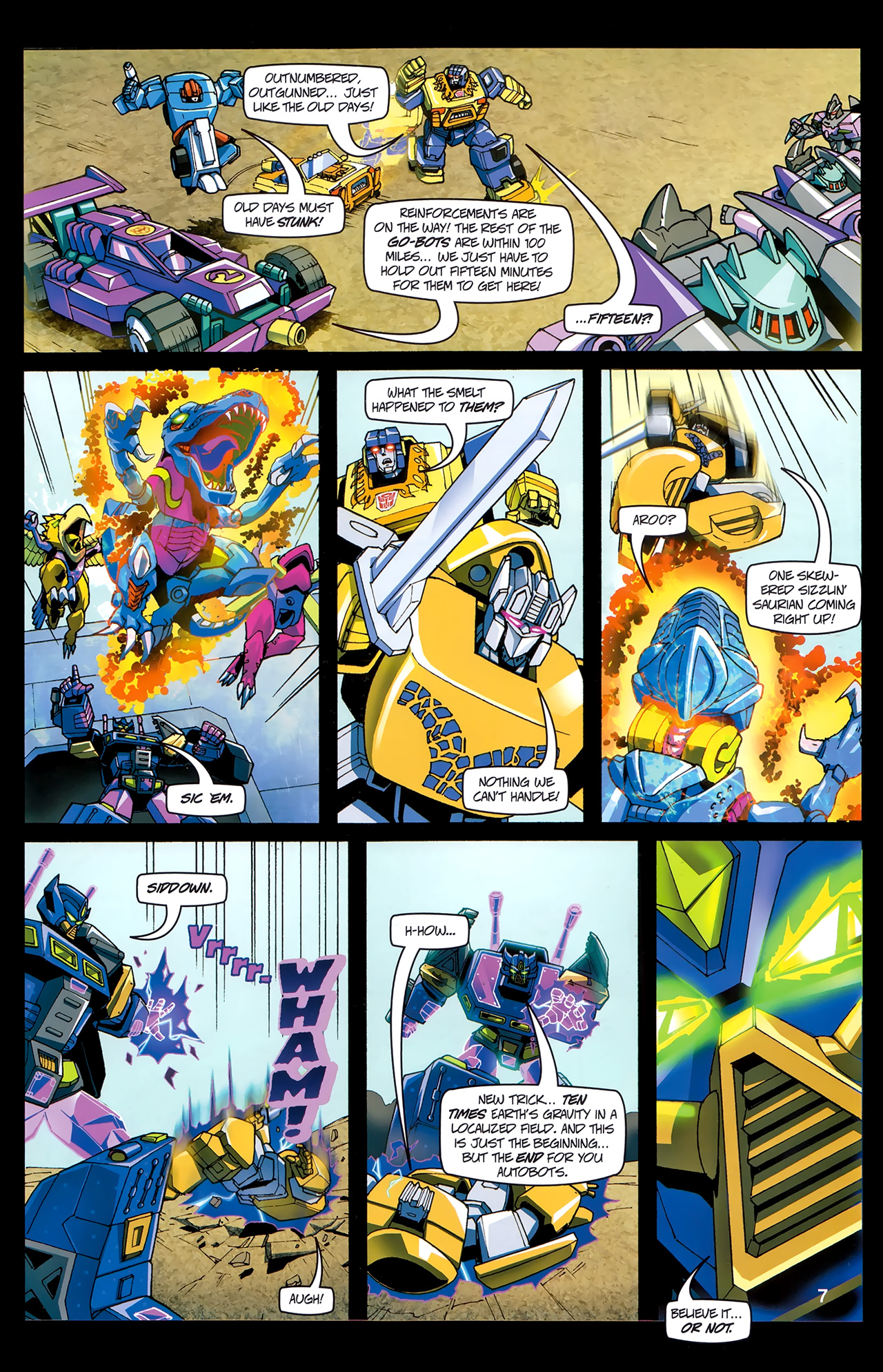 Read online Transformers: Timelines comic -  Issue #5 - 9