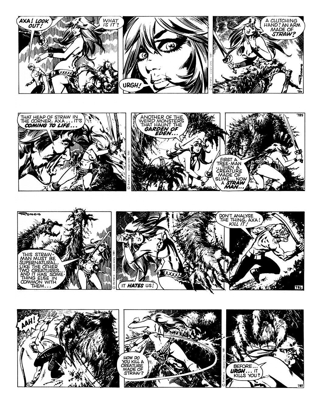 Read online Axa comic -  Issue #4 - 22