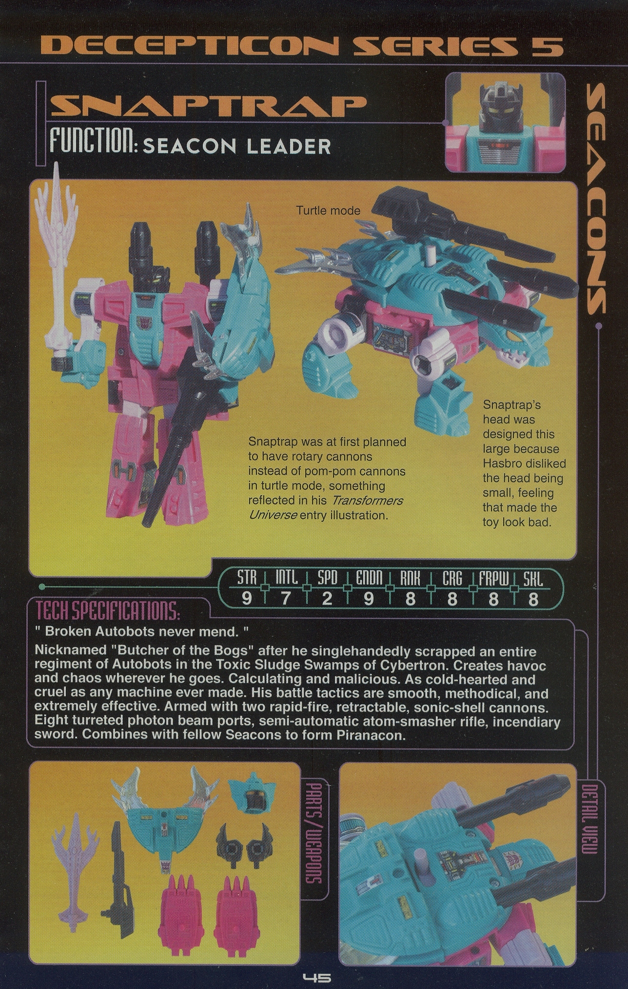 Read online Cybertronian: An Unofficial Transformers Recognition Guide comic -  Issue #4 - 47