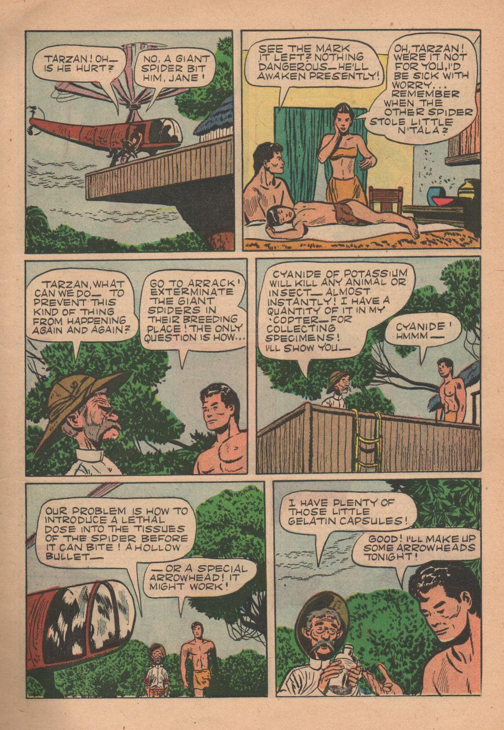 Read online Tarzan (1948) comic -  Issue #30 - 7