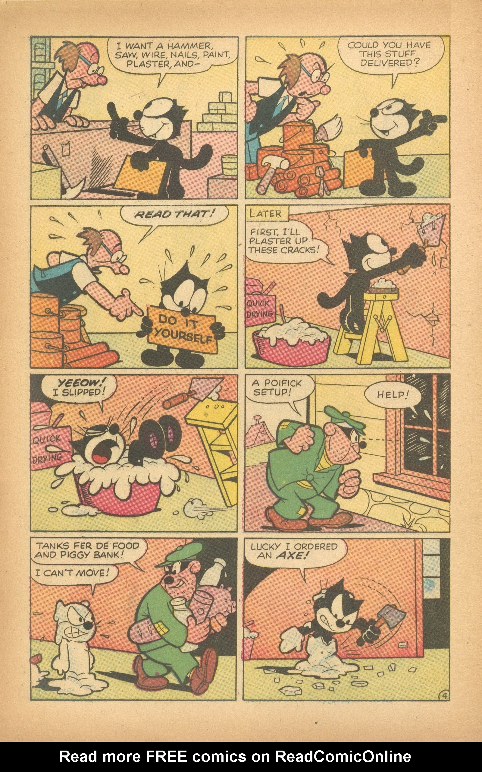 Read online Felix the Cat (1955) comic -  Issue #78 - 8
