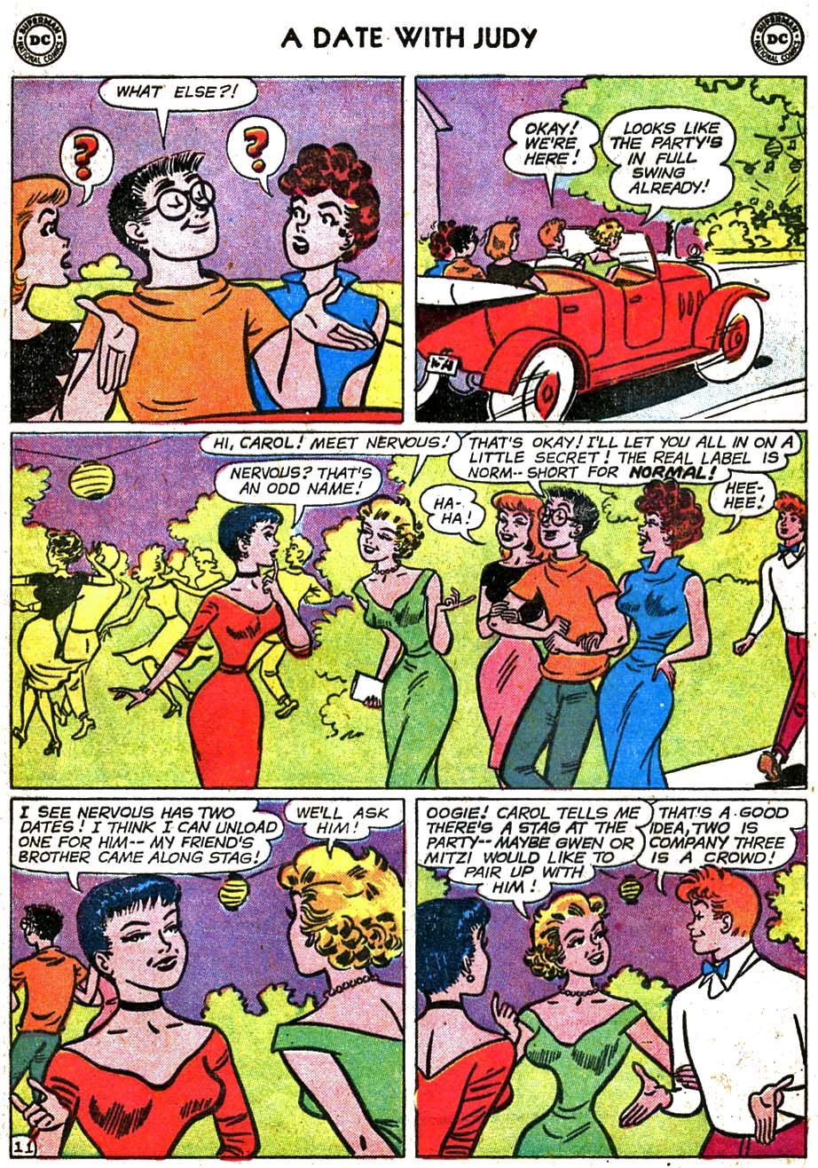 Read online A Date with Judy comic -  Issue #74 - 13