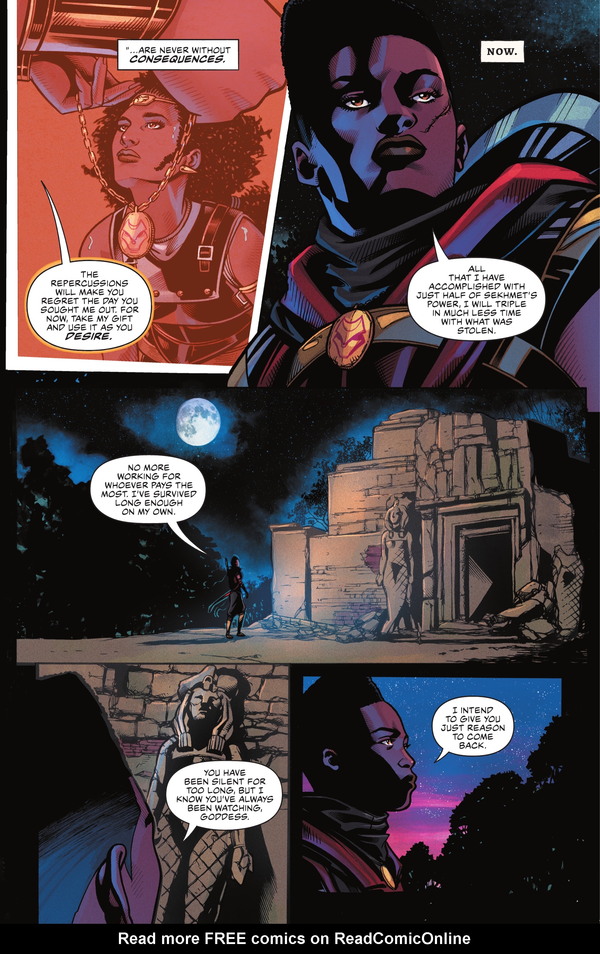 Read online Nubia: Queen of the Amazons comic -  Issue #4 - 10