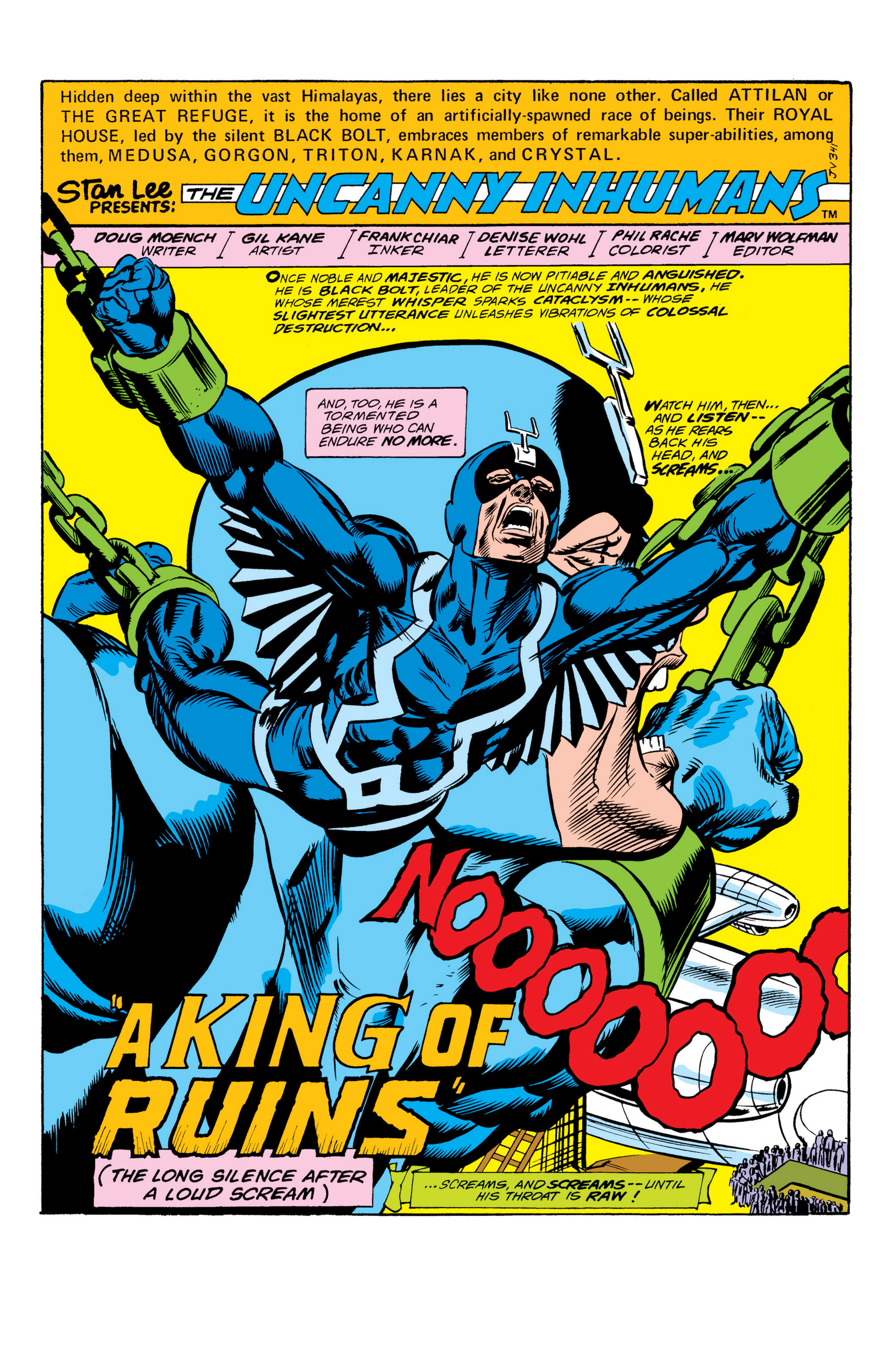 Read online Inhumans (1975) comic -  Issue #6 - 2