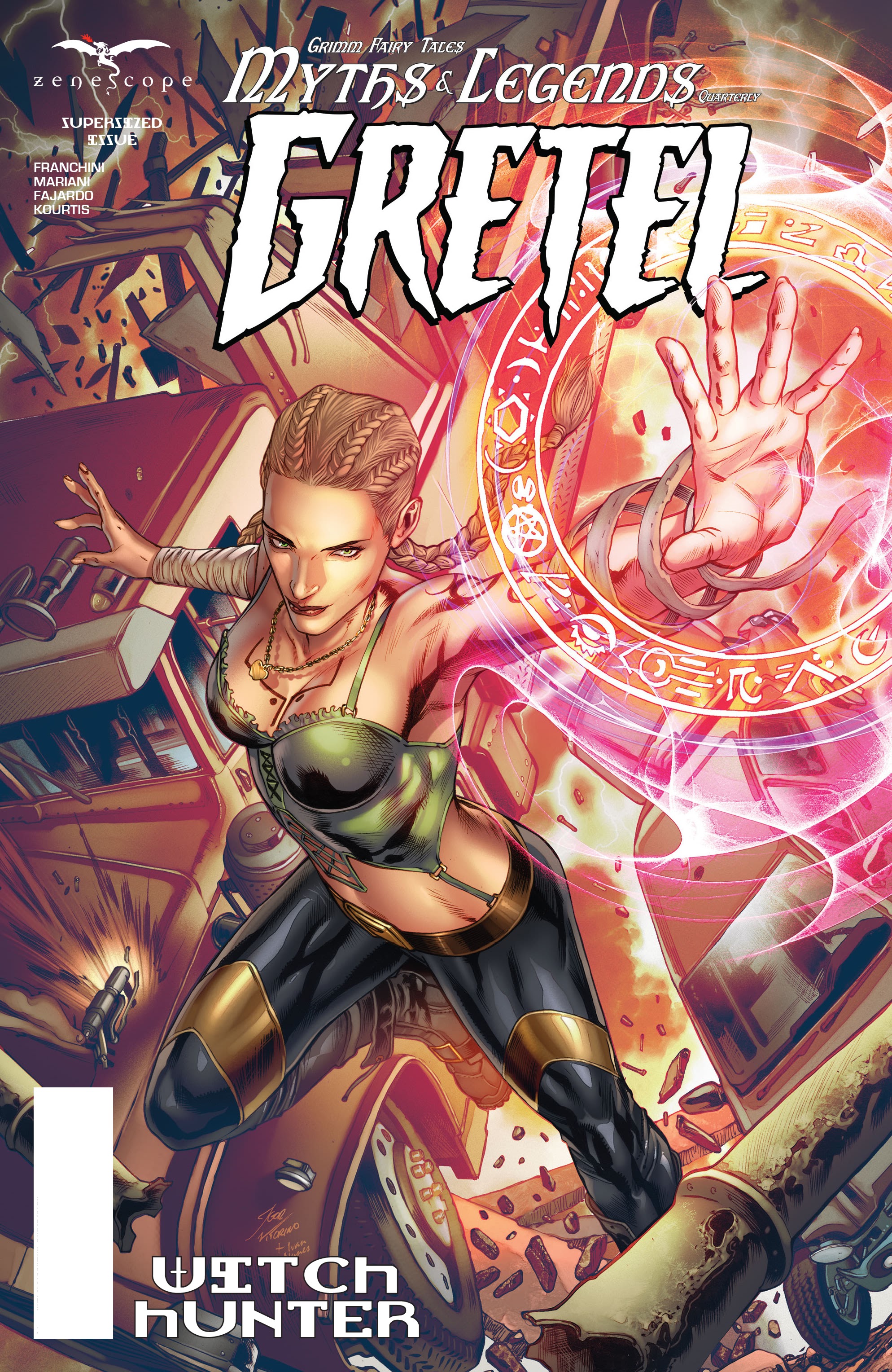 Read online Myths & Legends Quarterly: Gretel Witch Hunter comic -  Issue # TPB - 1