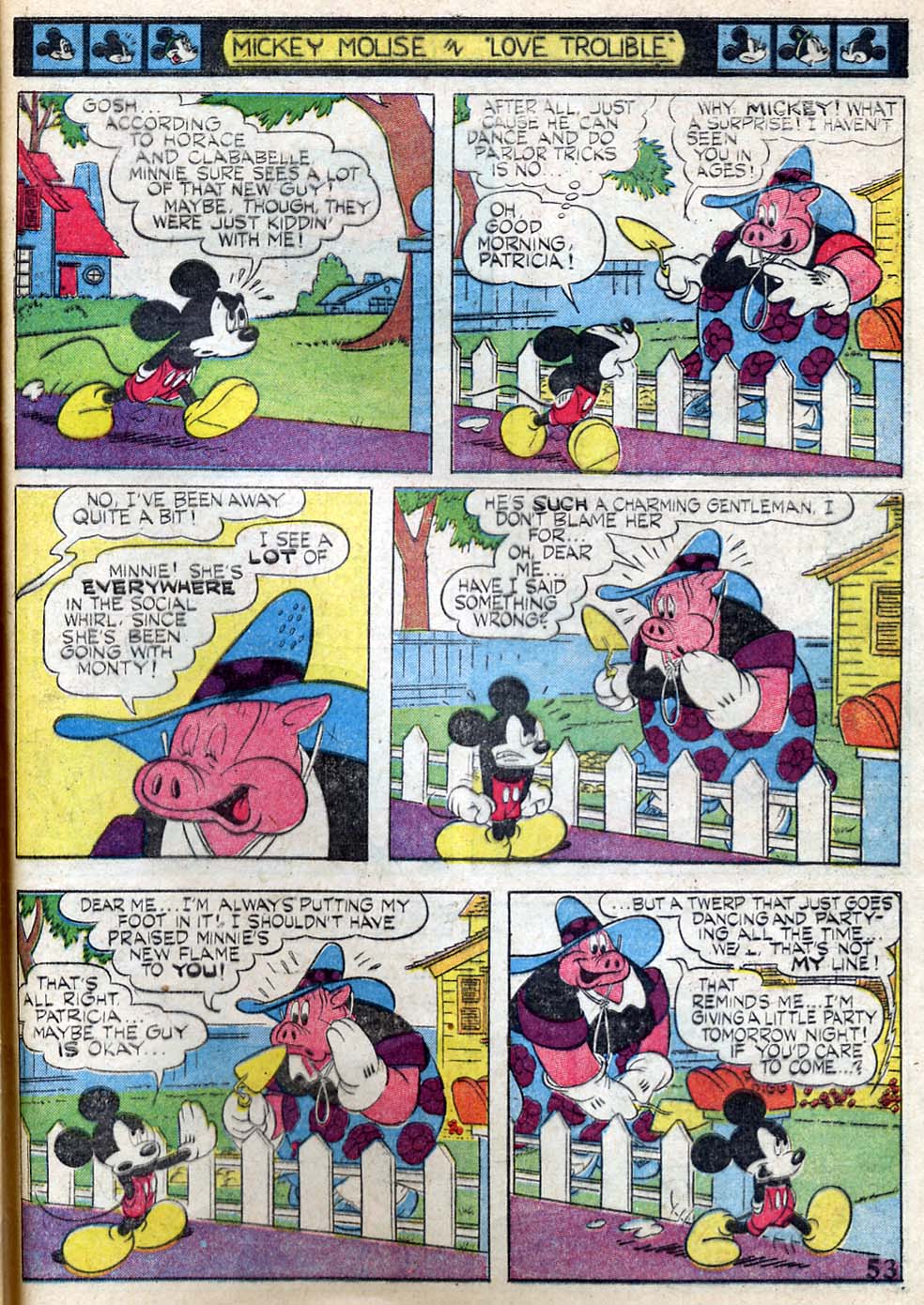 Read online Walt Disney's Comics and Stories comic -  Issue #36 - 55