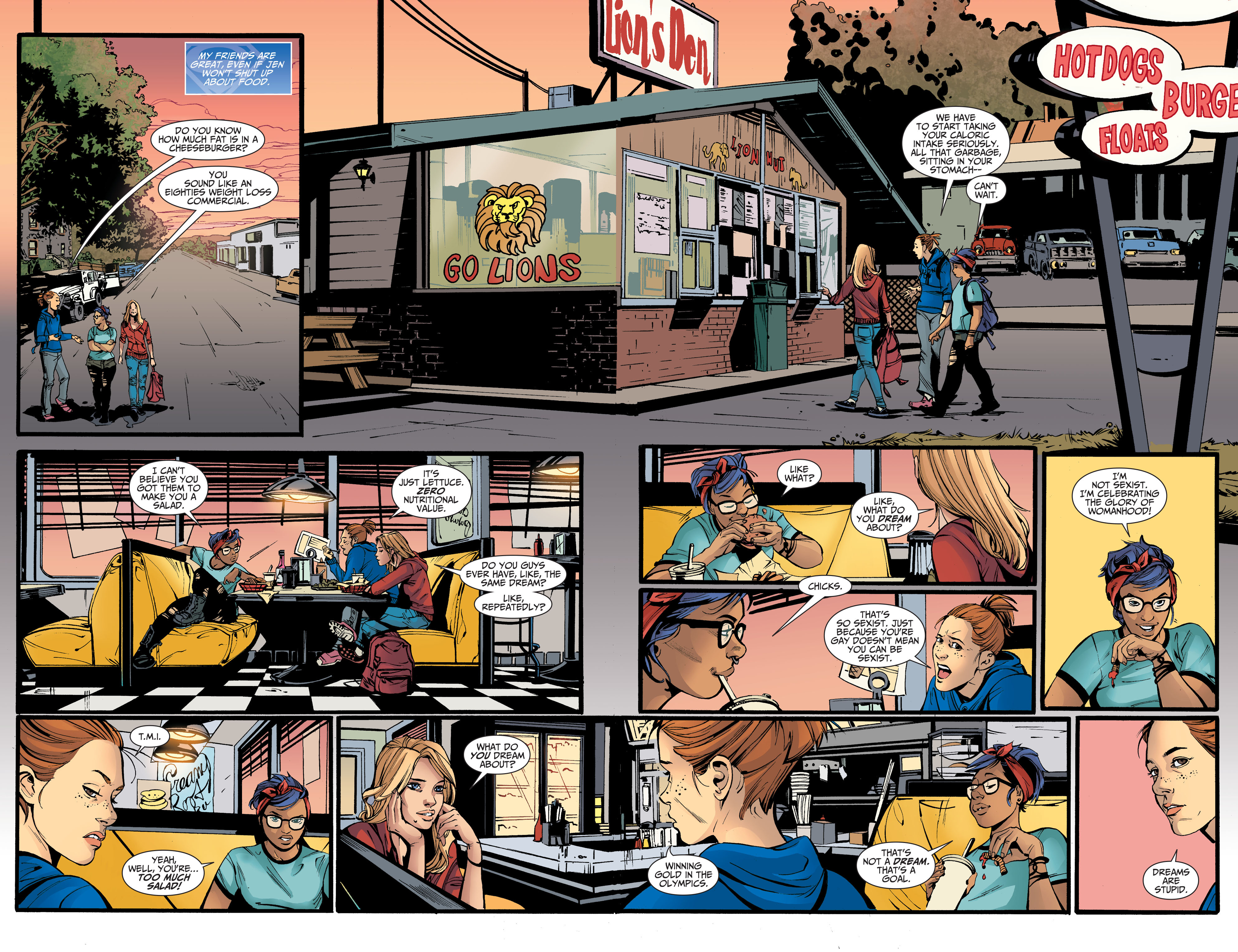 Read online Supergirl: Being Super comic -  Issue #1 - 9