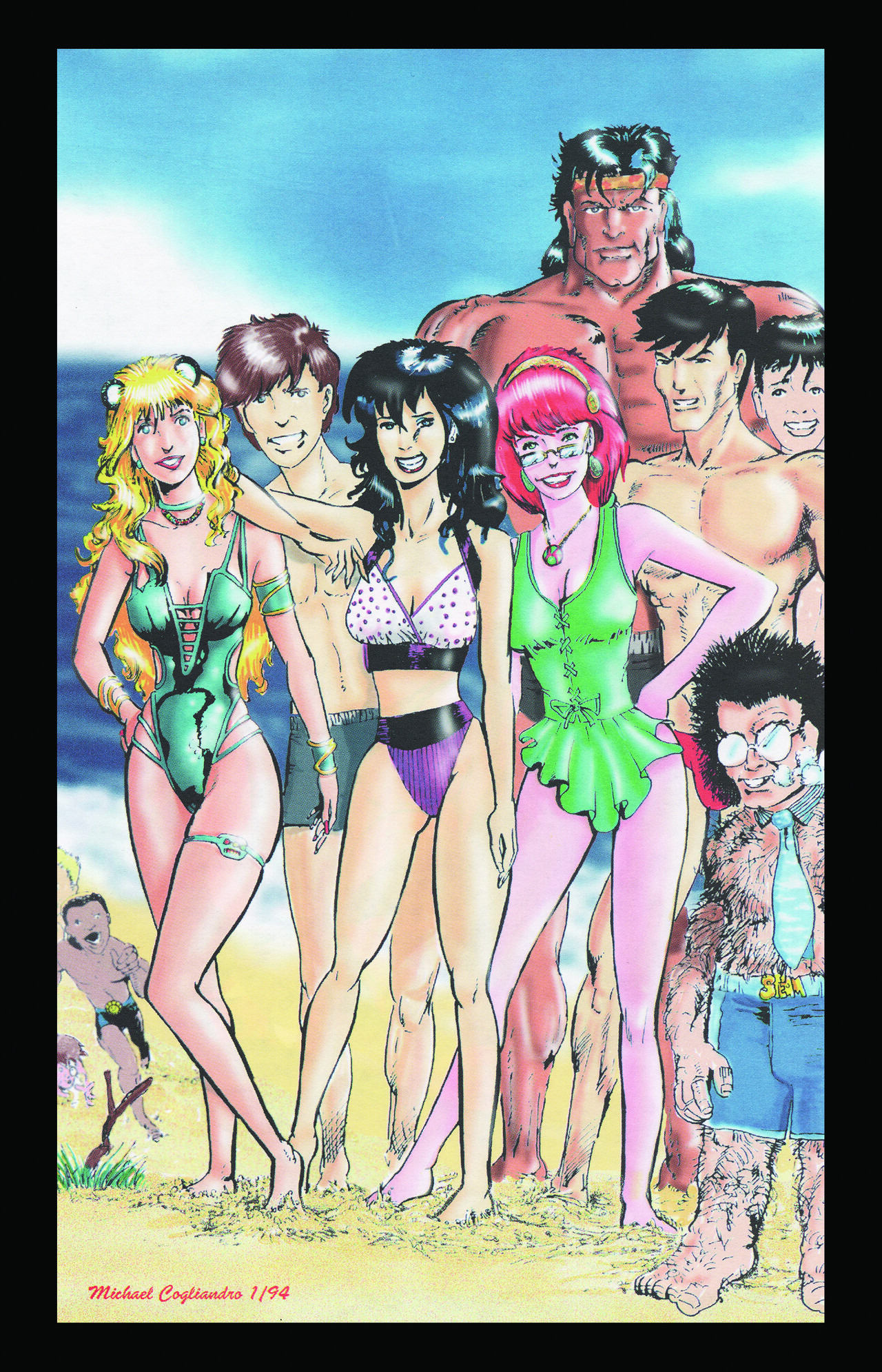 Read online Ninja High School Swimsuit comic -  Issue #2 - 8