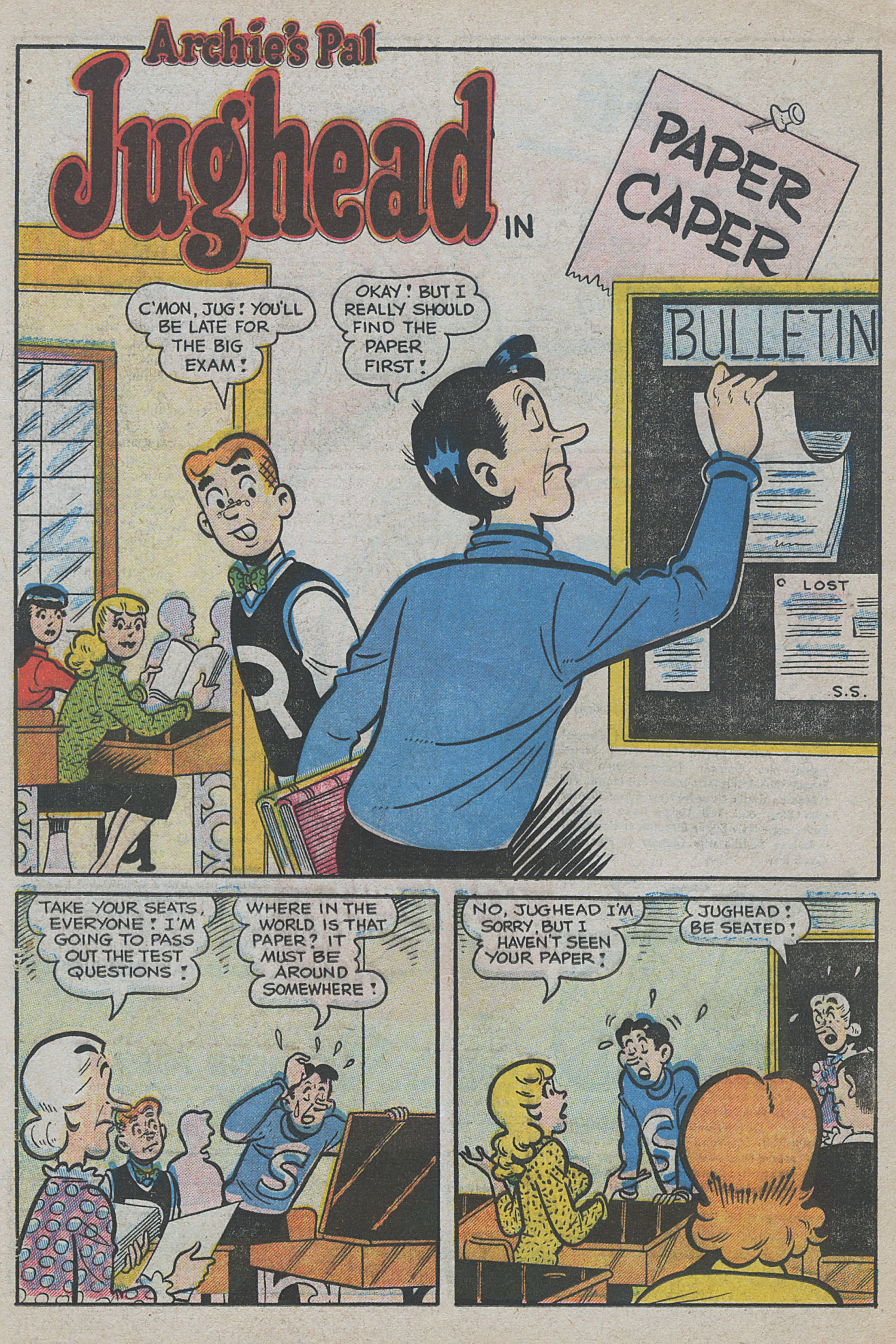 Read online Archie's Pal Jughead comic -  Issue #21 - 24