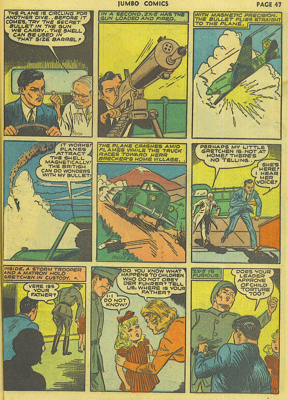 Read online Jumbo Comics comic -  Issue #28 - 49