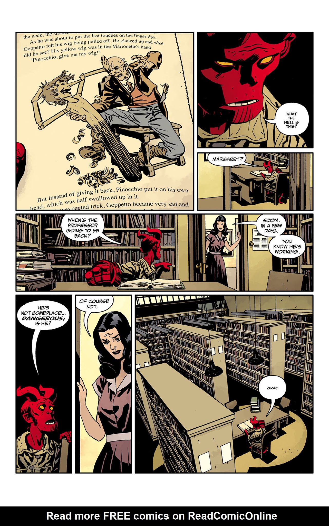 Read online Hellboy: The Midnight Circus comic -  Issue # TPB - 31