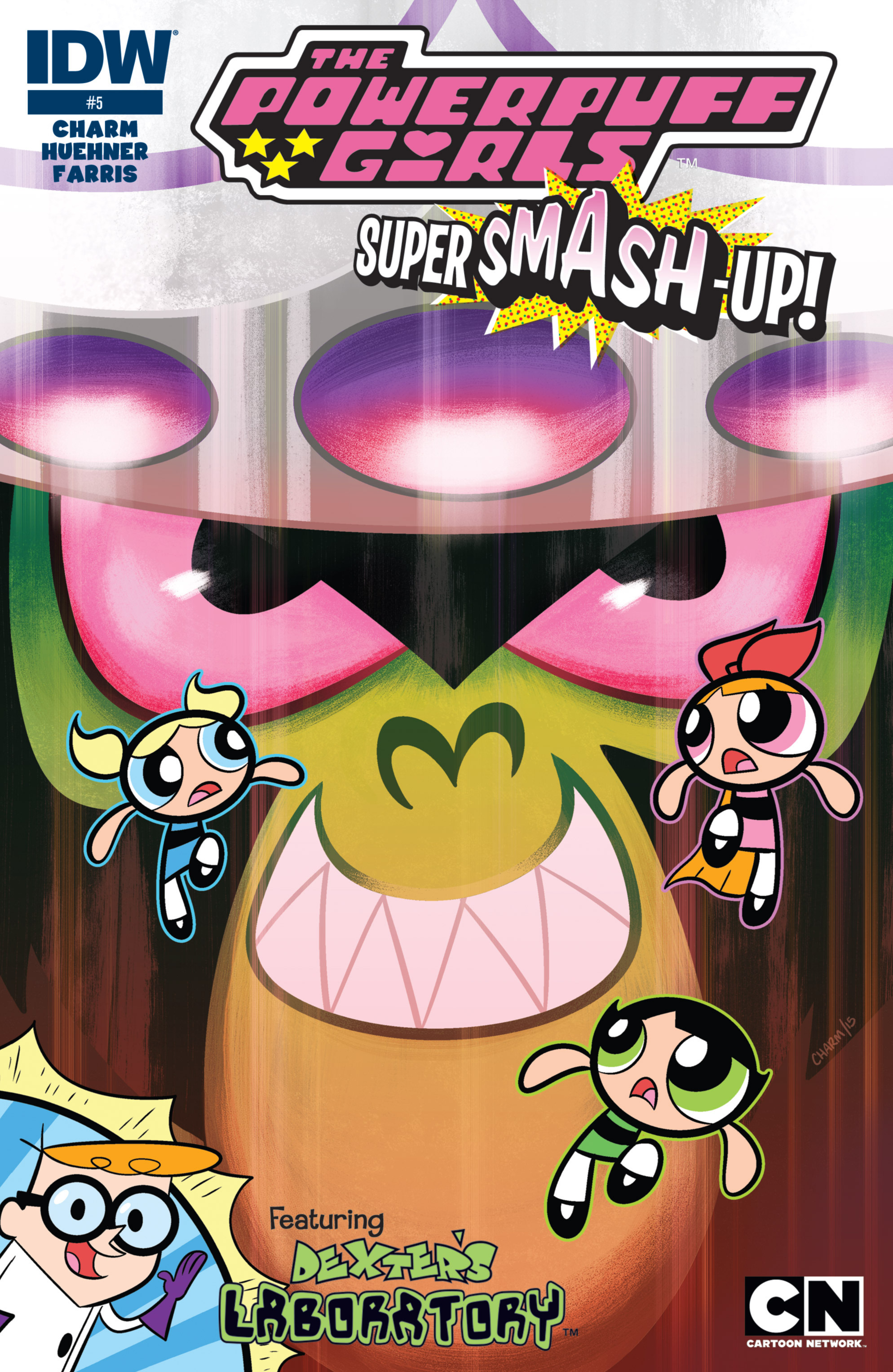 Read online Powerpuff Girls: Super Smash Up! comic -  Issue #5 - 1