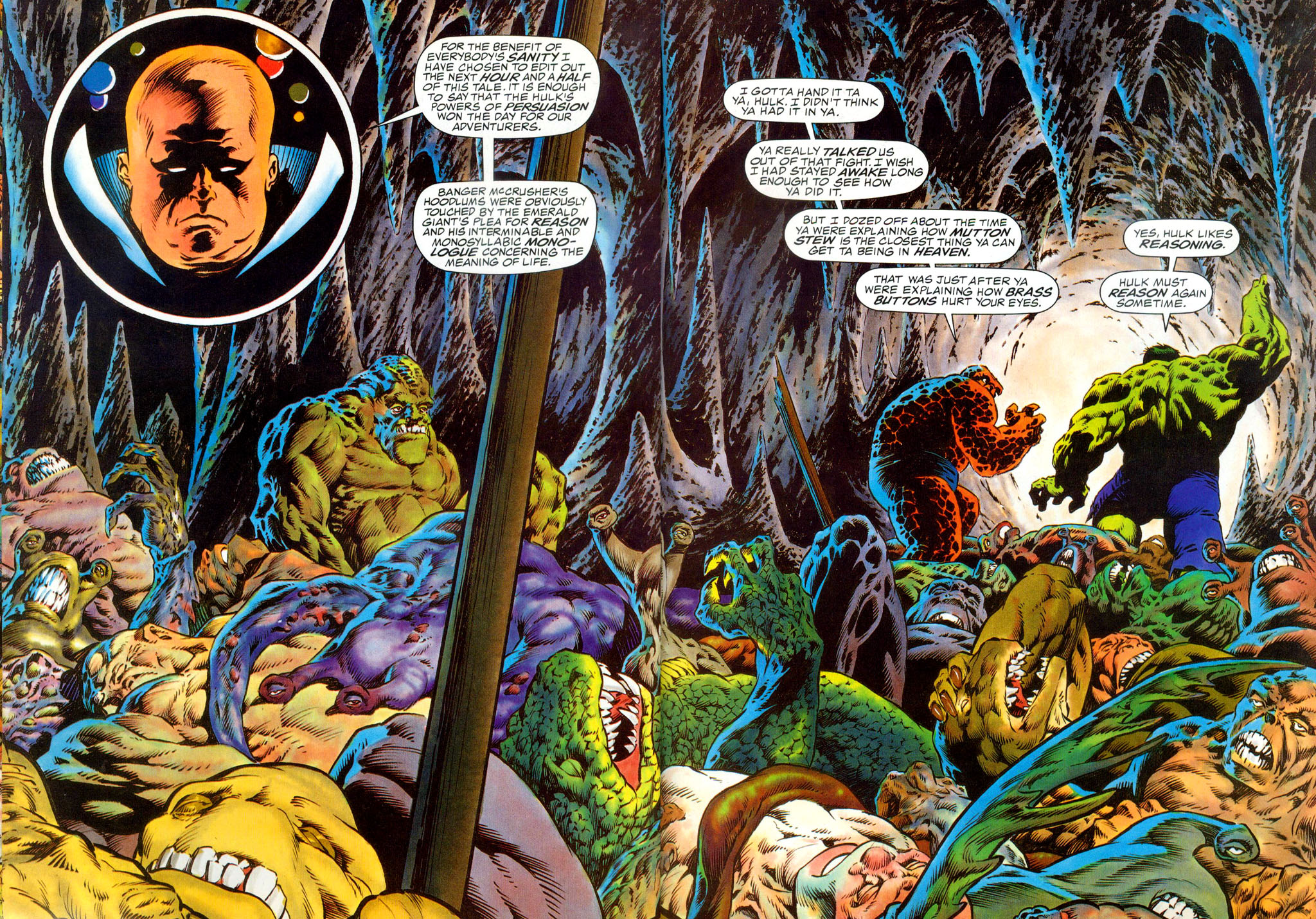 Read online Marvel Graphic Novel comic -  Issue #29 - Hulk & Thing - The Big Change - 46