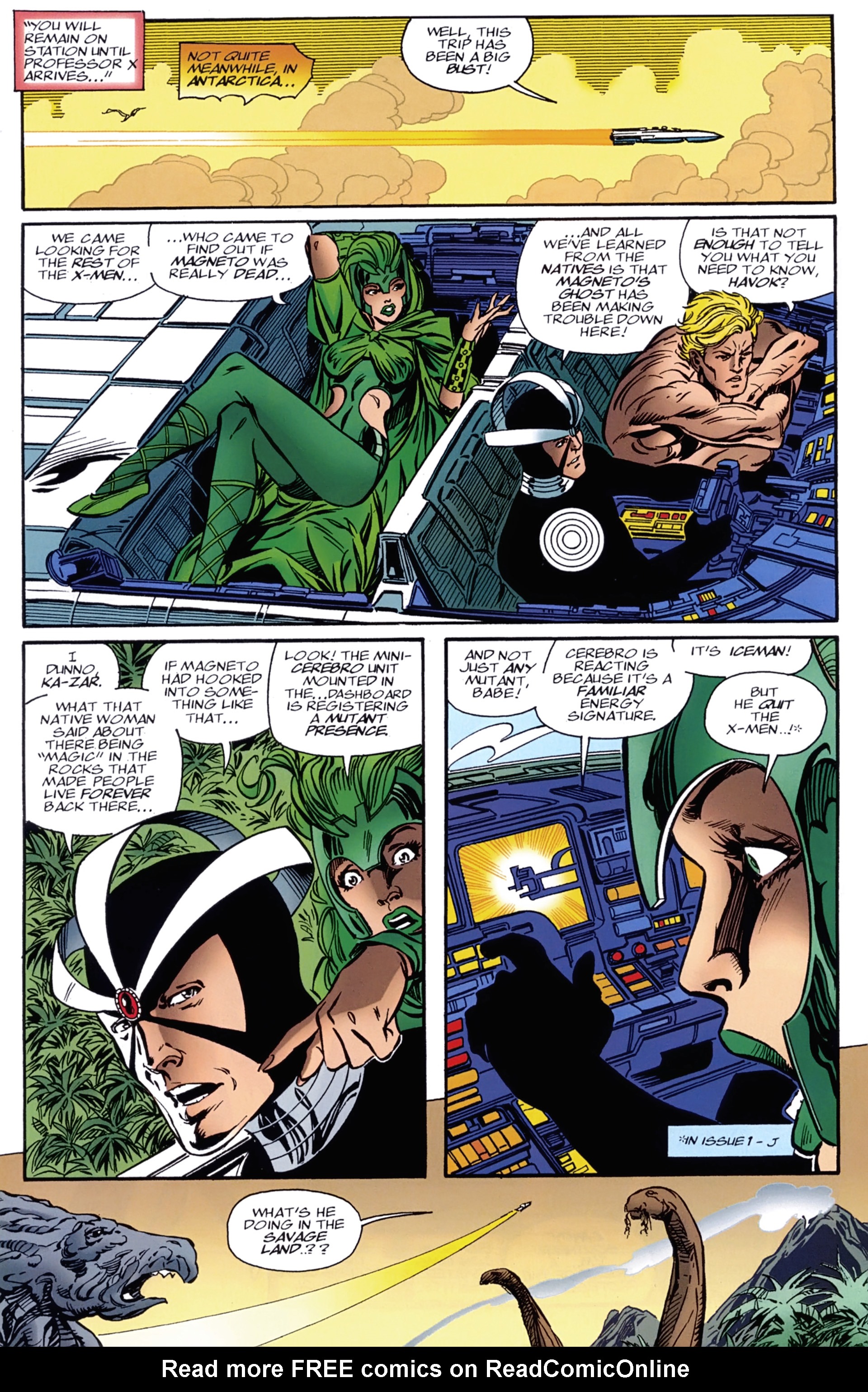 Read online X-Men: Hidden Years comic -  Issue #8 - 18