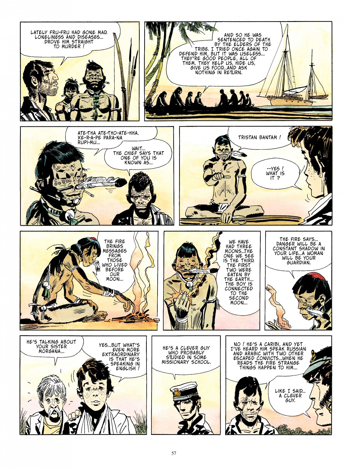 Read online Corto Maltese comic -  Issue # TPB 3 - 45