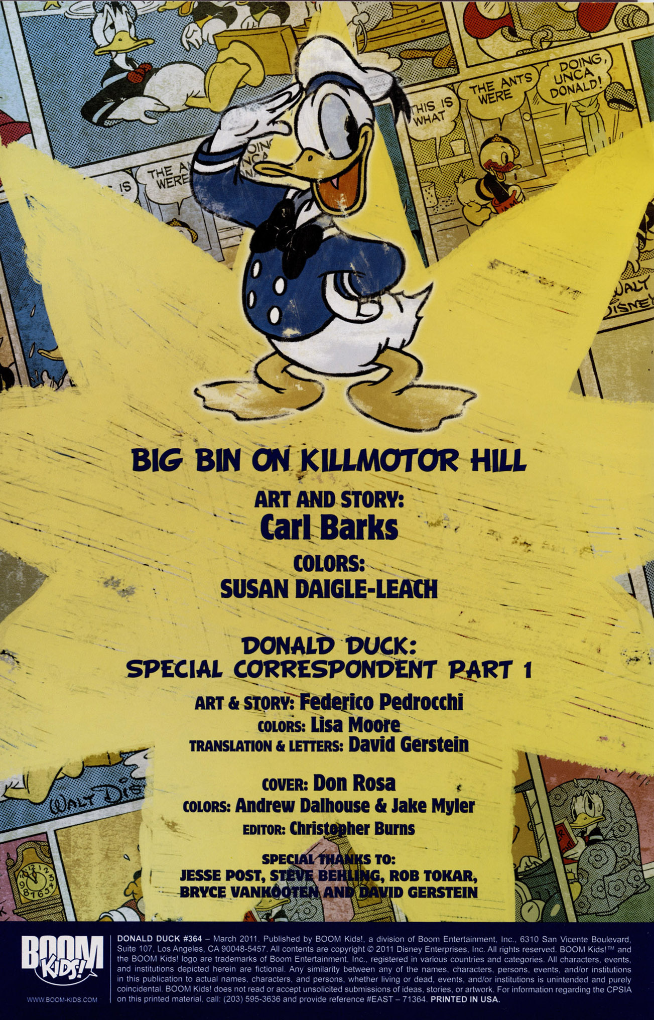 Read online Walt Disney's Donald Duck (1952) comic -  Issue #364 - 2
